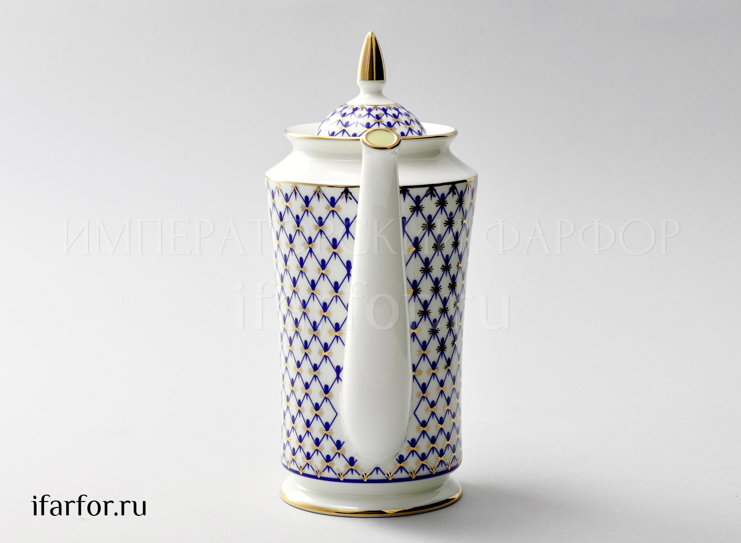 Кофейник «Кобальтовая сетка»