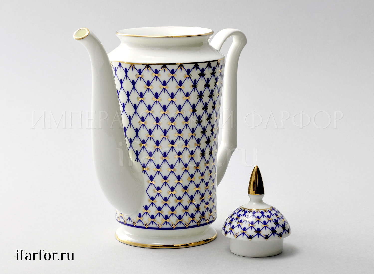 Кофейник «Кобальтовая сетка»