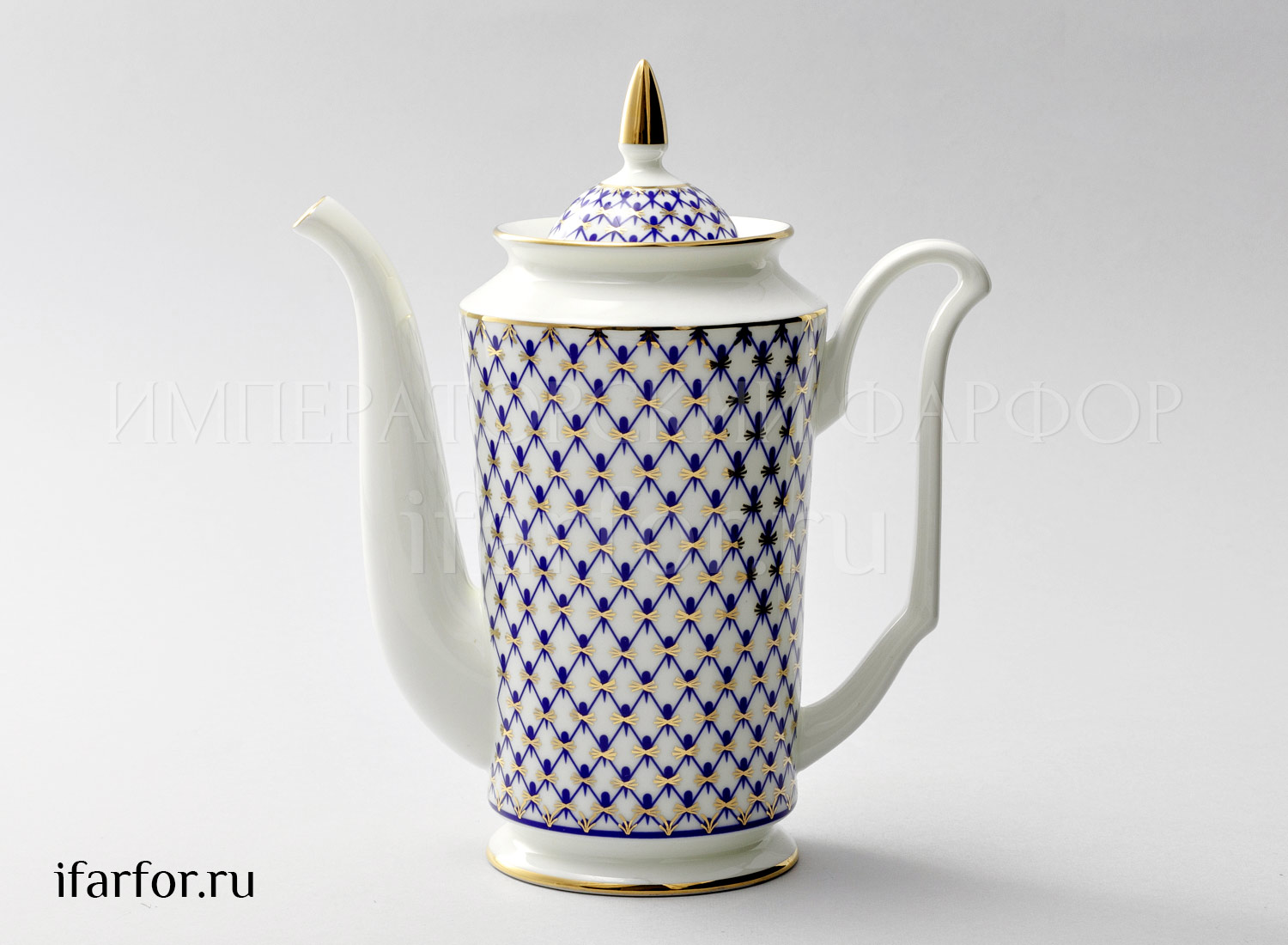 Кофейник «Кобальтовая сетка»