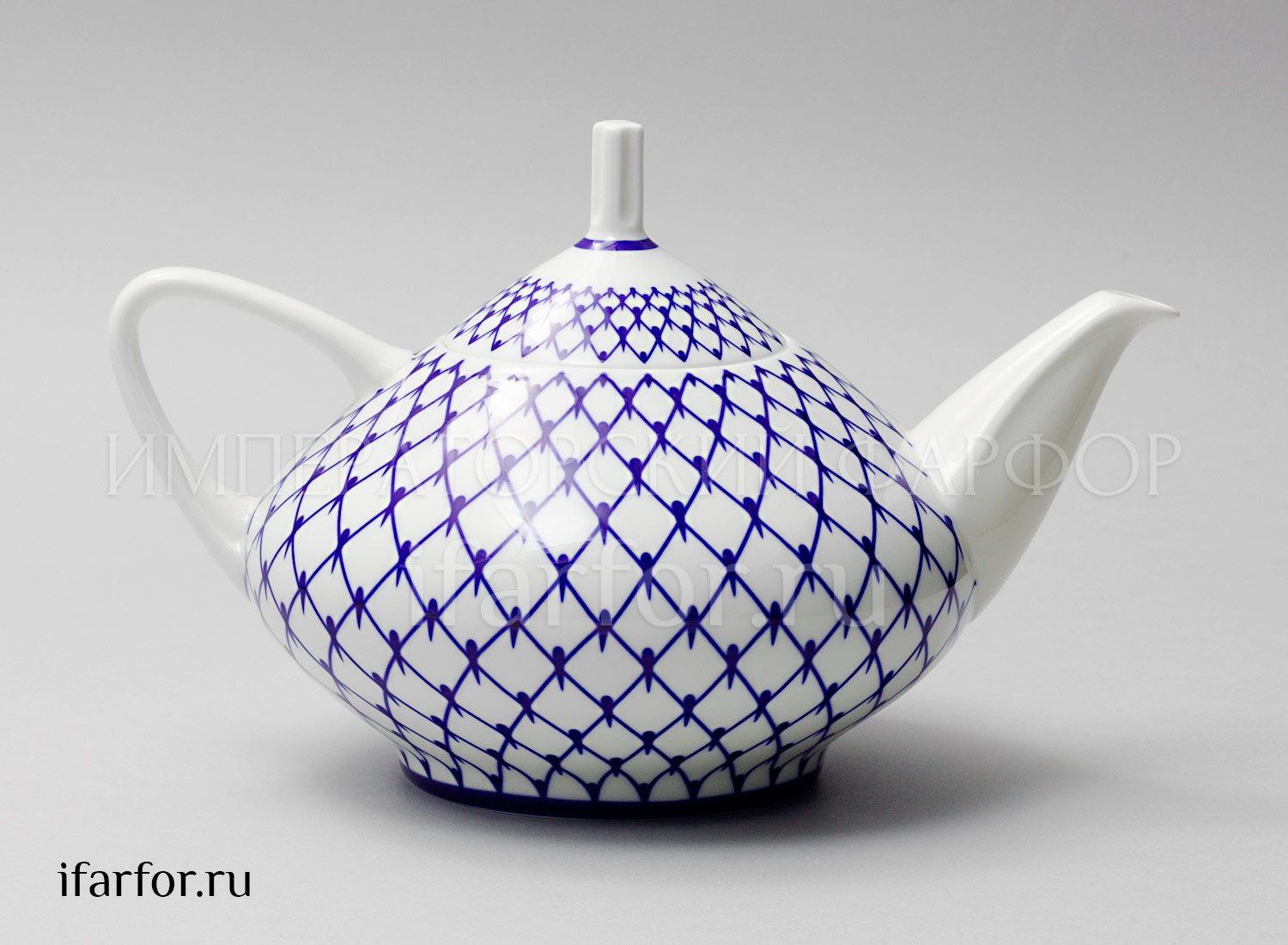 Чайник заварочный Купольная Кобальтовая сетка н/к