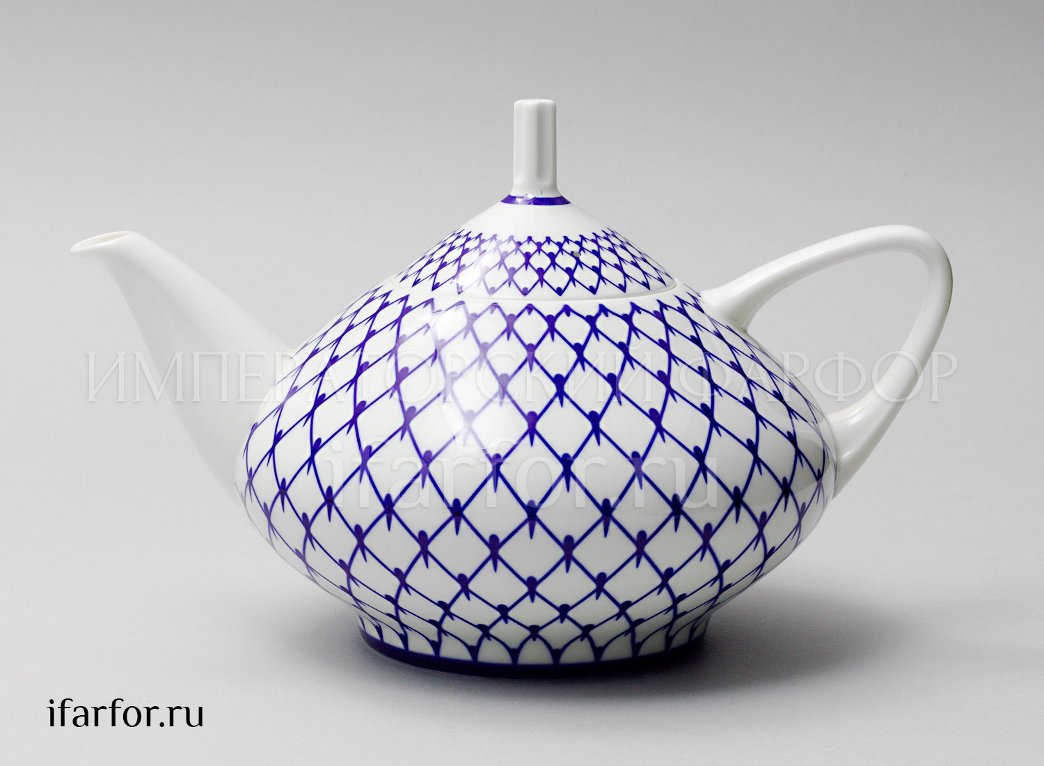 Чайник заварочный Купольная Кобальтовая сетка н/к