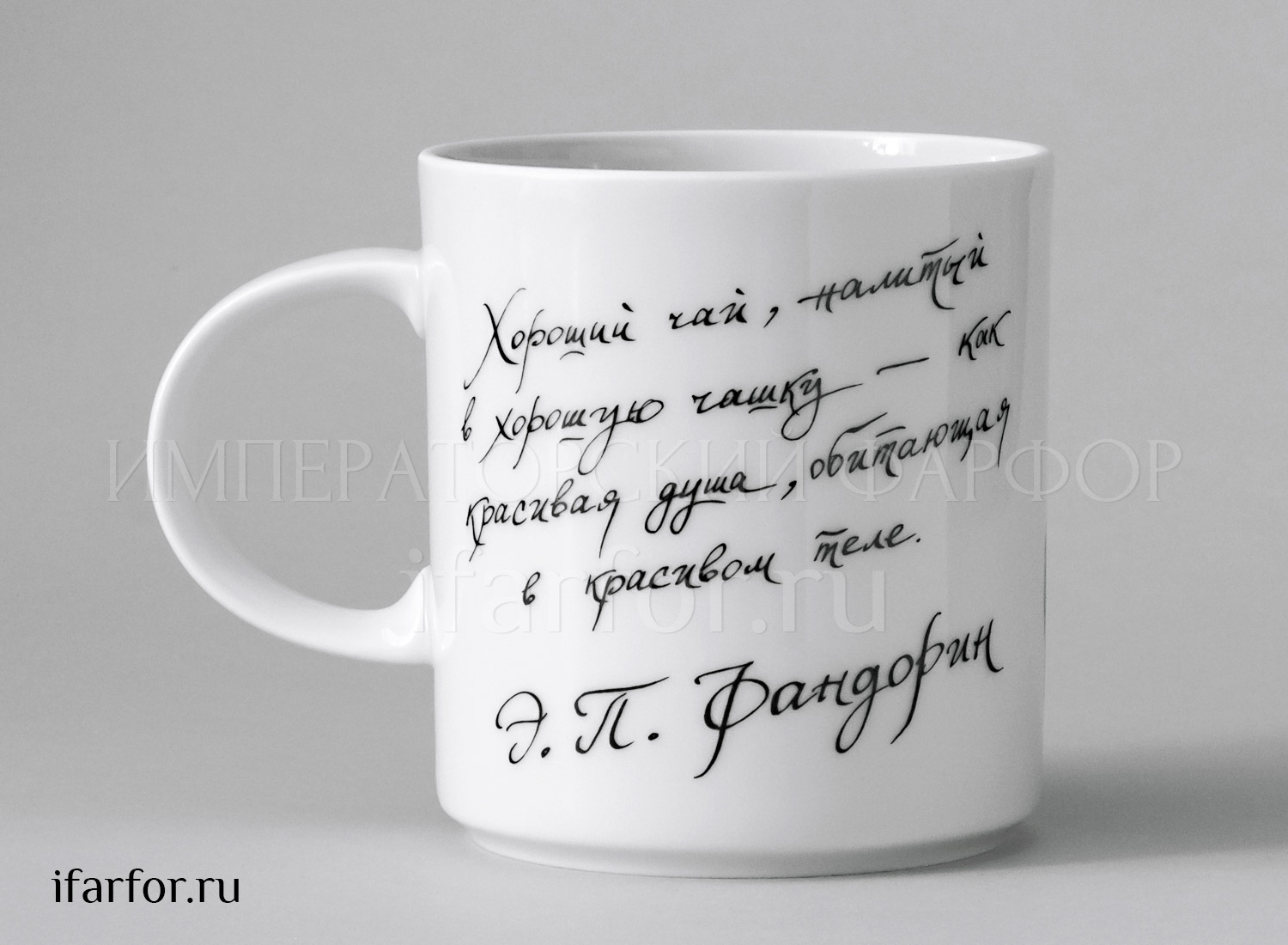Кружка «Фандорин и Мидори»
