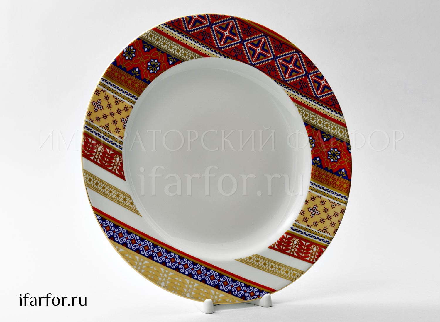 Тарелка мелкая «Русский стиль»