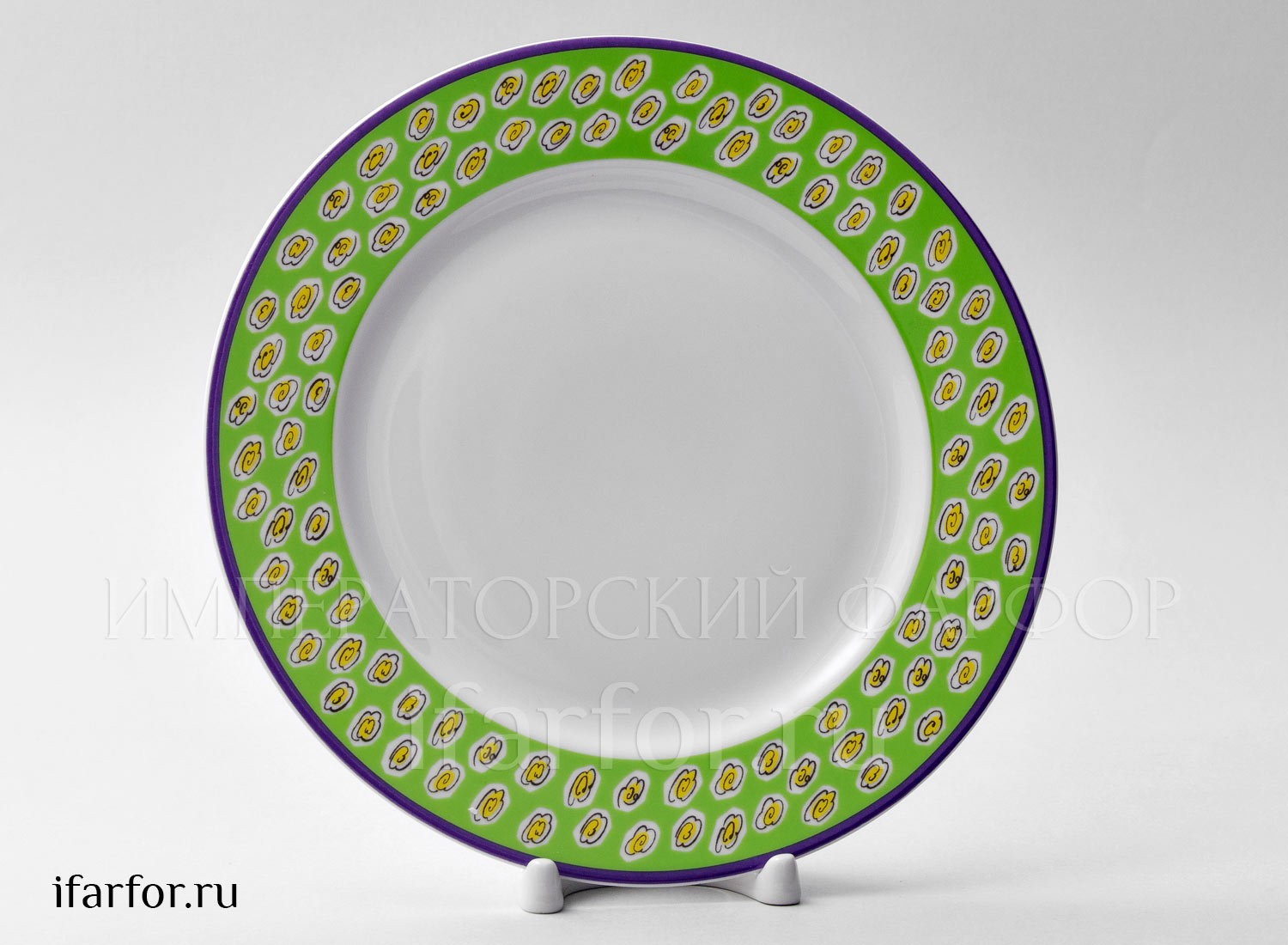 Тарелка мелкая «Цветная пасха»