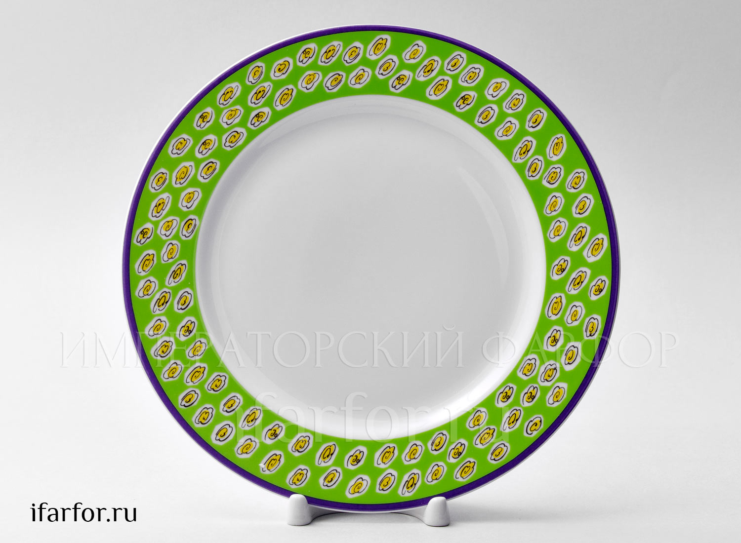Тарелка мелкая «Цветная пасха»