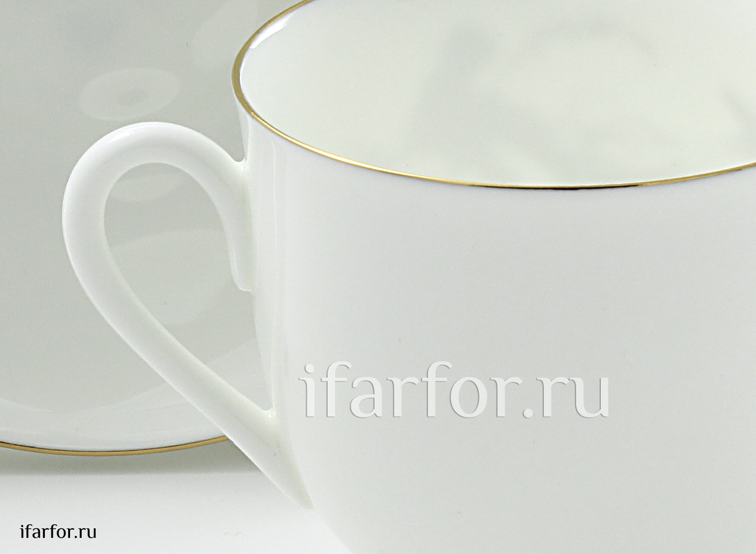 Чашка с блюдцем «Силуэты. Мальчик» 1/2