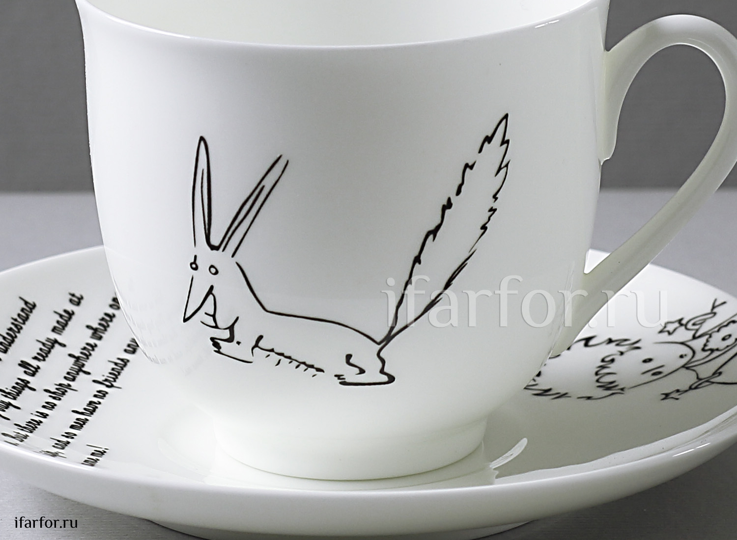 Чашка с блюдцем в подарочной коробке «Fox.The Little Prince» 1/2