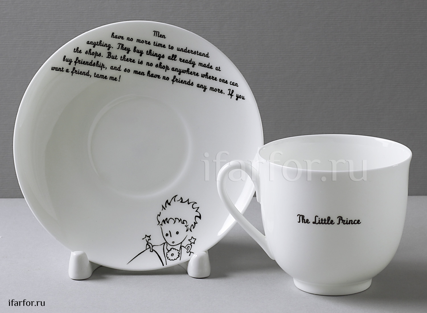 Чашка с блюдцем в подарочной коробке «Fox.The Little Prince» 1/2