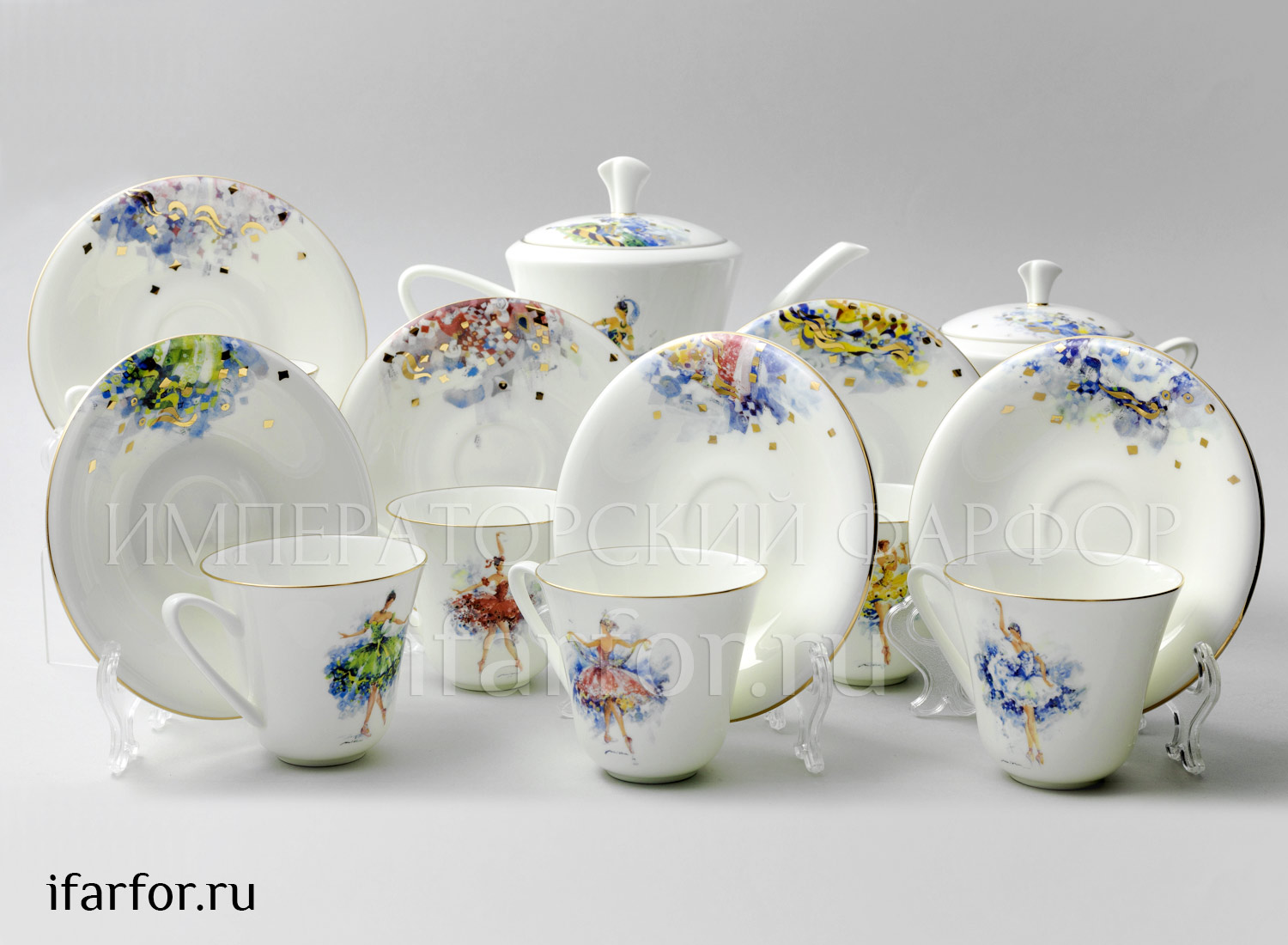 Сервиз чайный «Феи» 6/14
