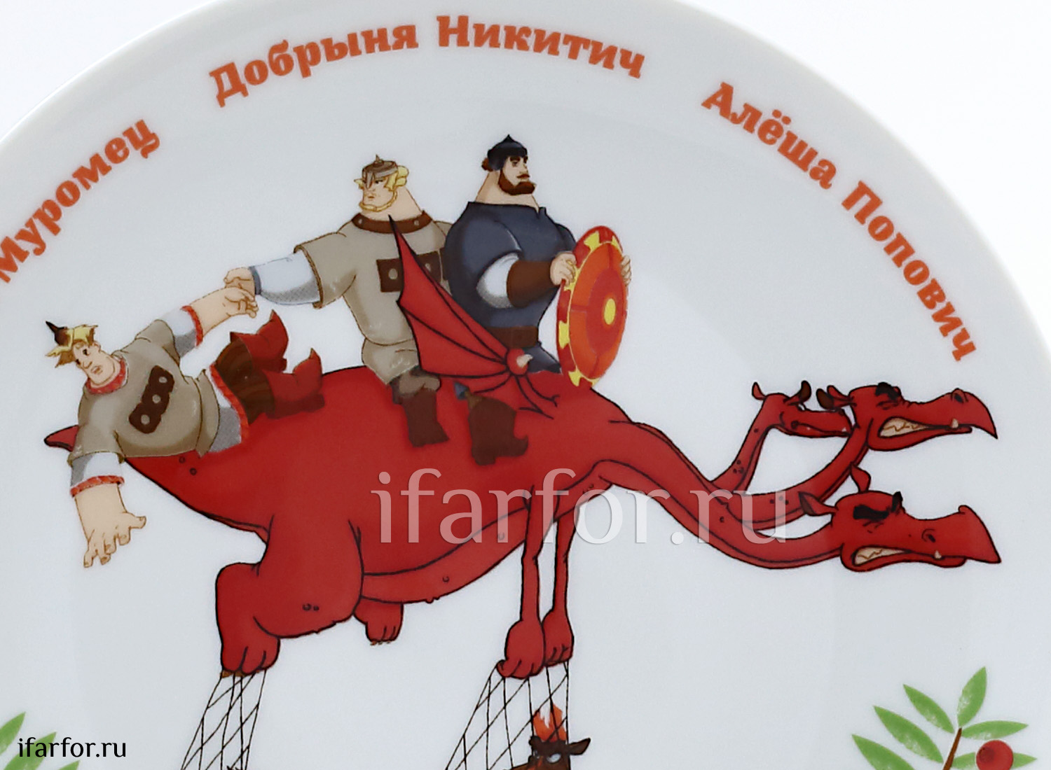 Комплект детский в подарочной коробке «Три богатыря. Для мальчика.» 1/3