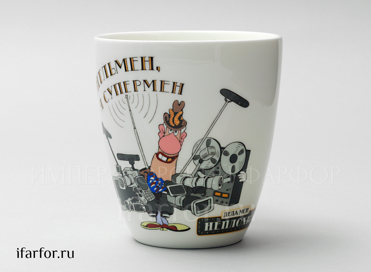 Бокал в подарочной коробке «Врунгель. Я джентльмен»