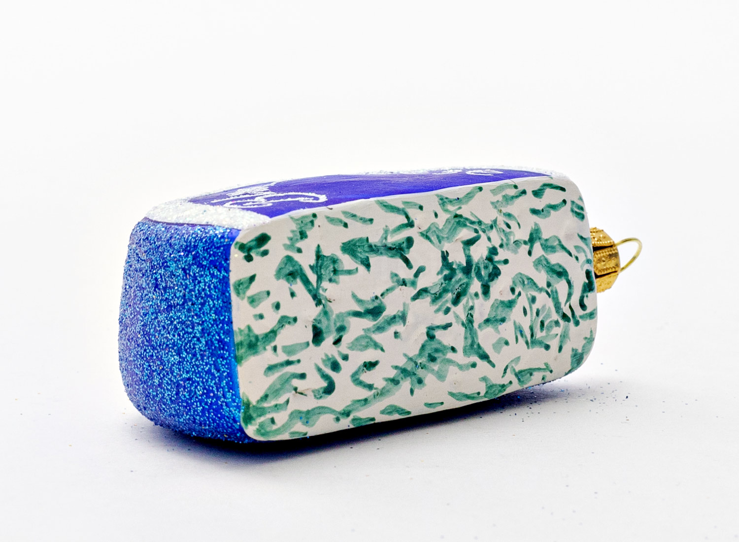 Елочная игрушка «Сыр Blue»