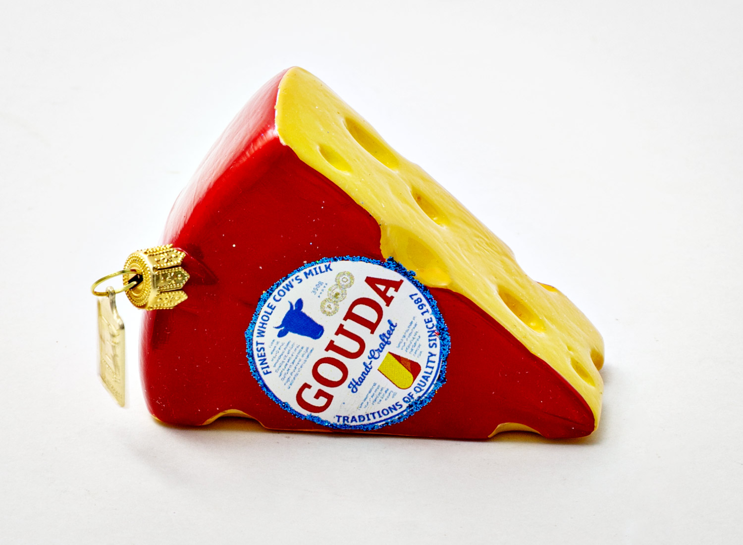 Елочная игрушка «Сыр Gouda»