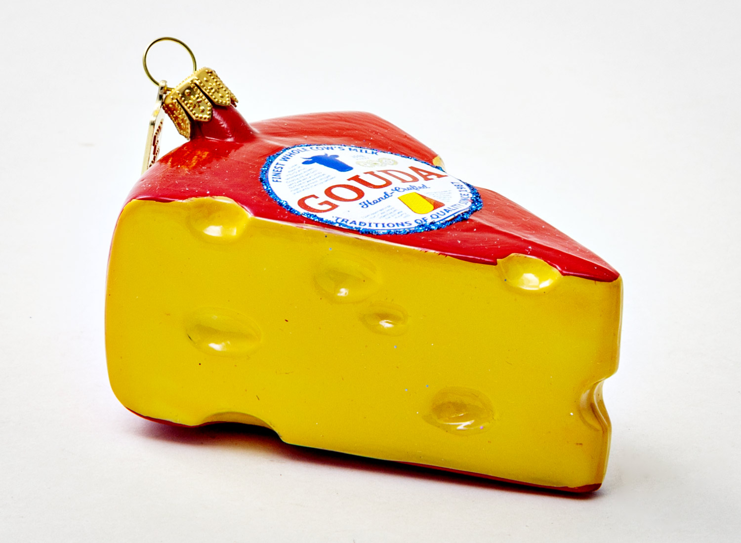 Елочная игрушка «Сыр Gouda»
