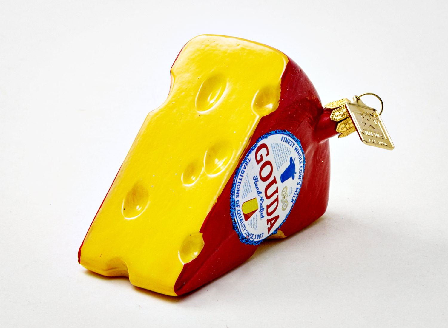 Елочная игрушка «Сыр Gouda»