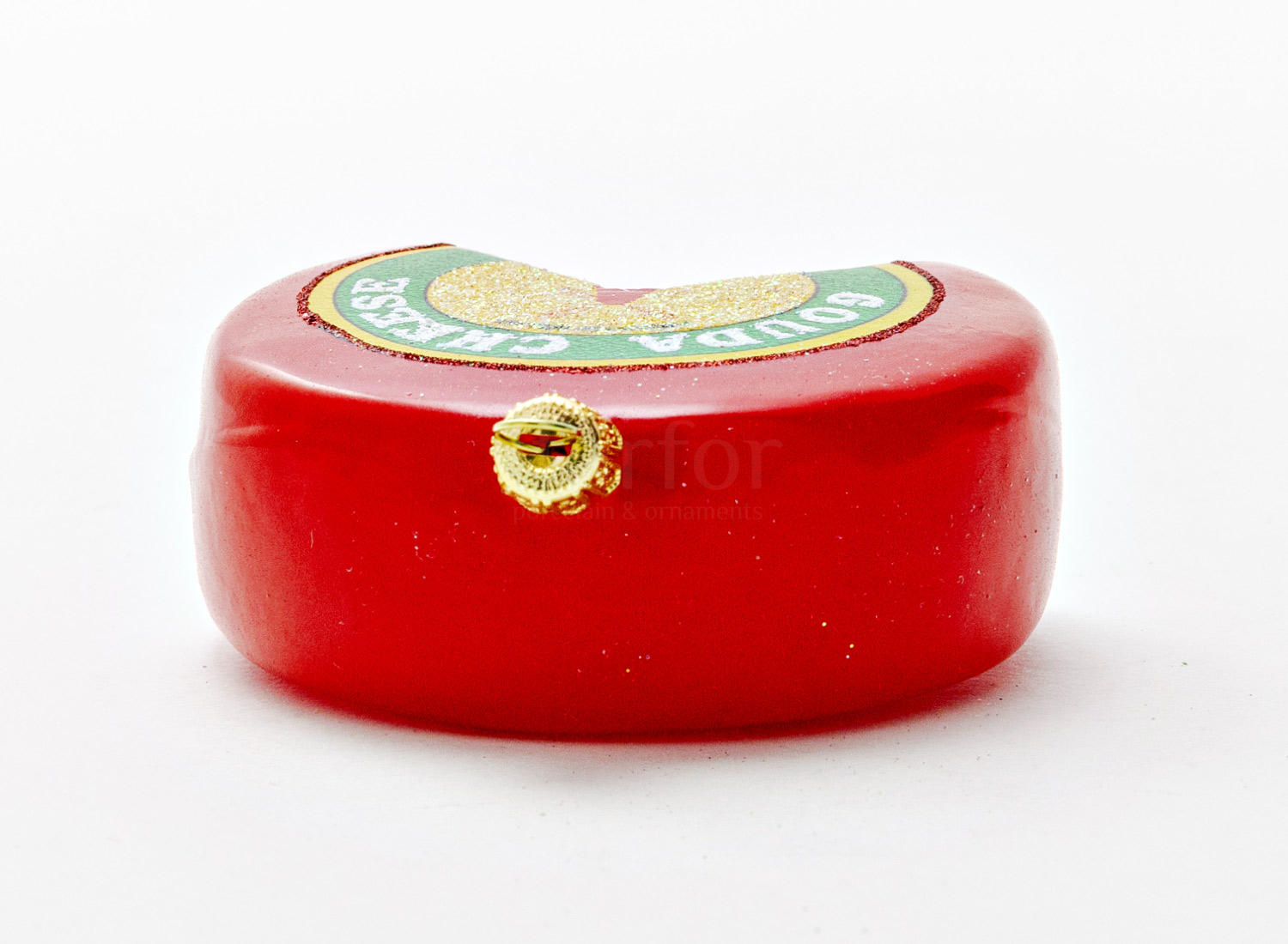 Елочная игрушка «Сыр Gouda»
