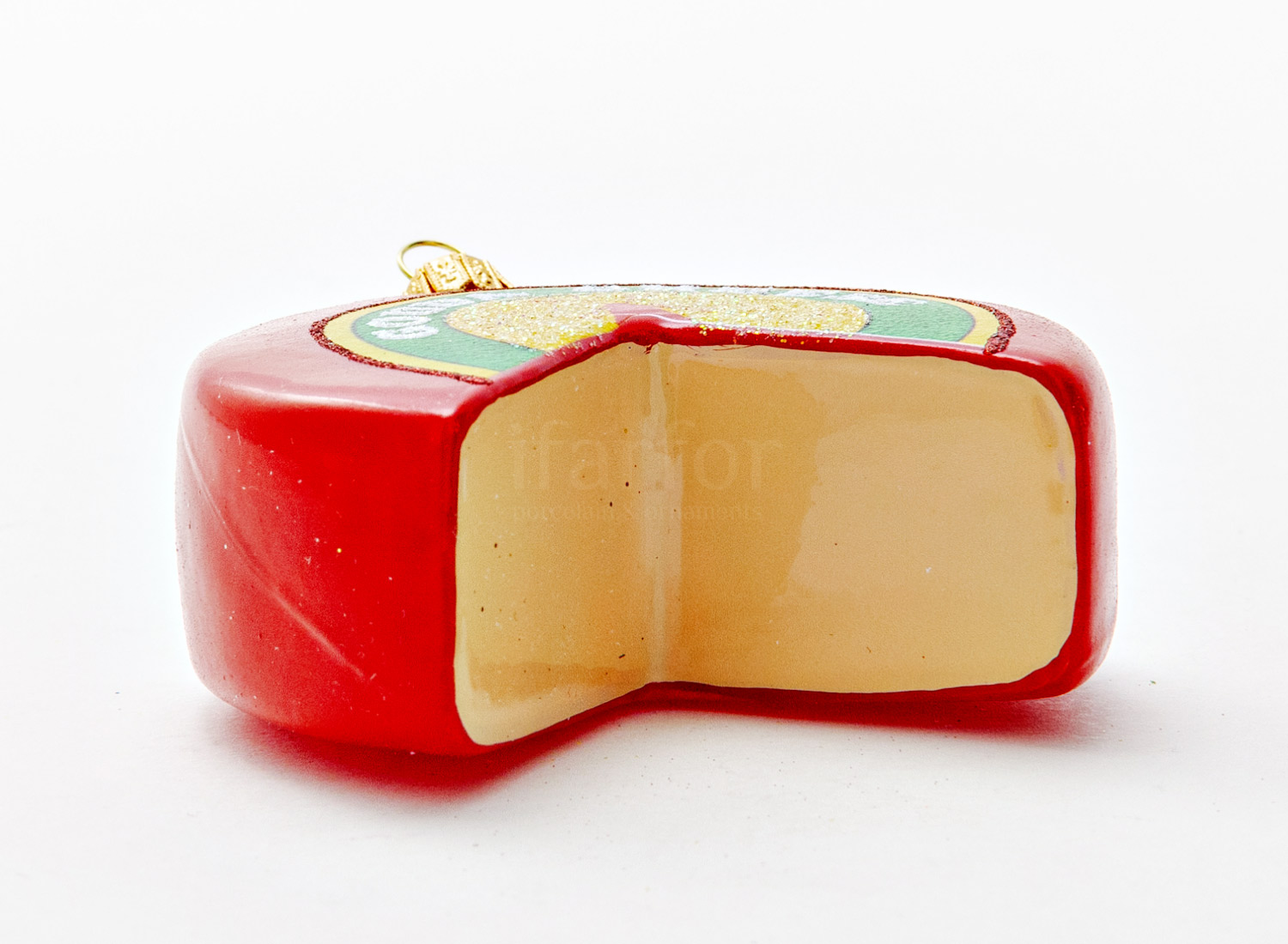 Елочная игрушка «Сыр Gouda»