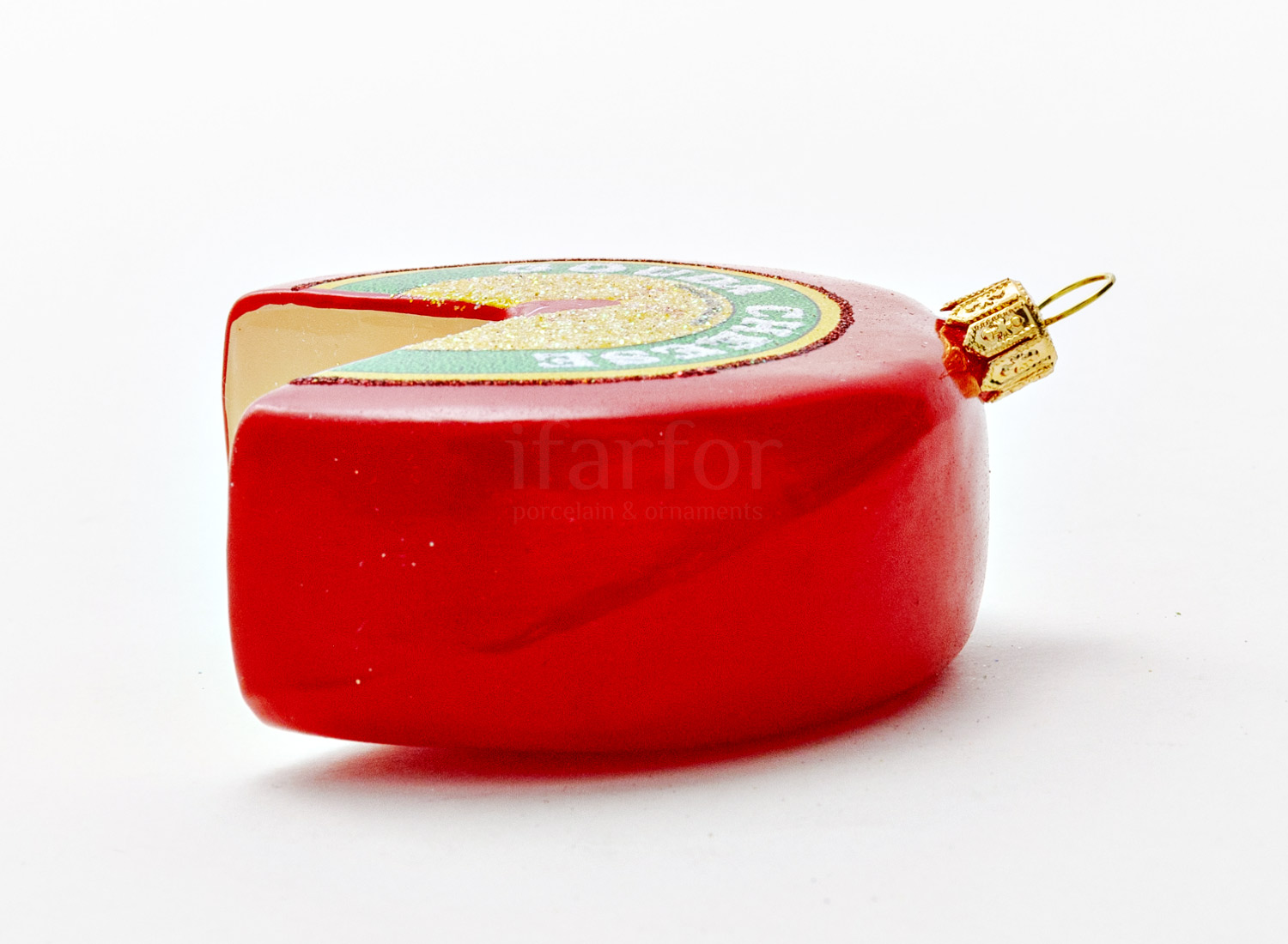 Елочная игрушка «Сыр Gouda»