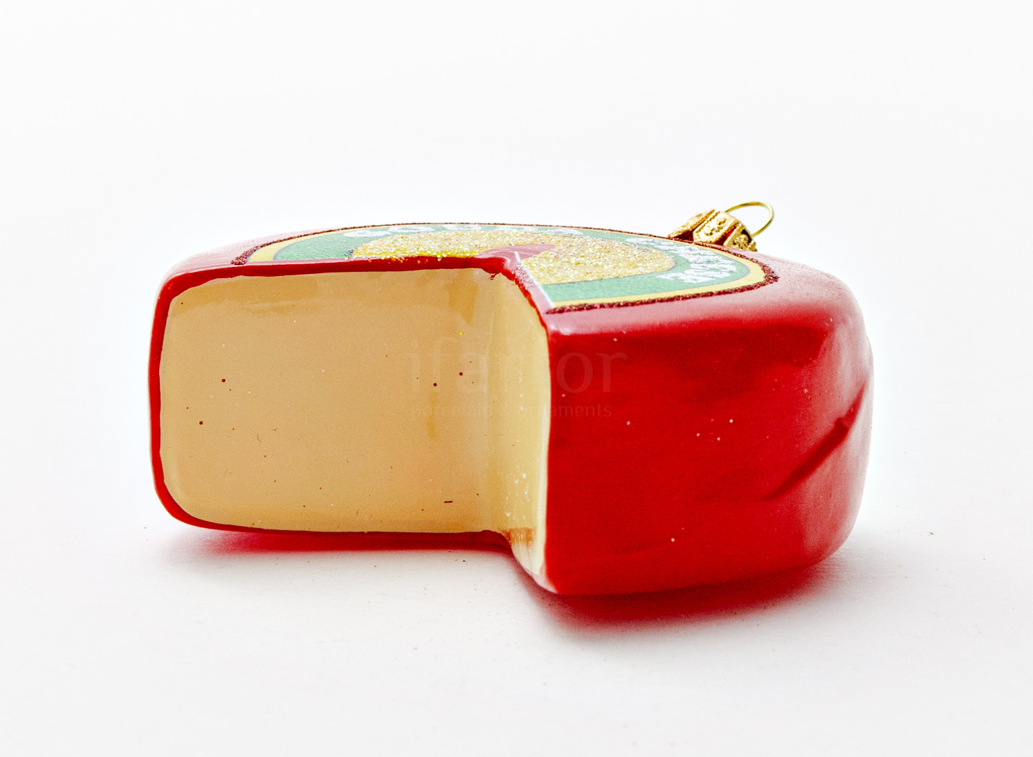 Елочная игрушка «Сыр Gouda»