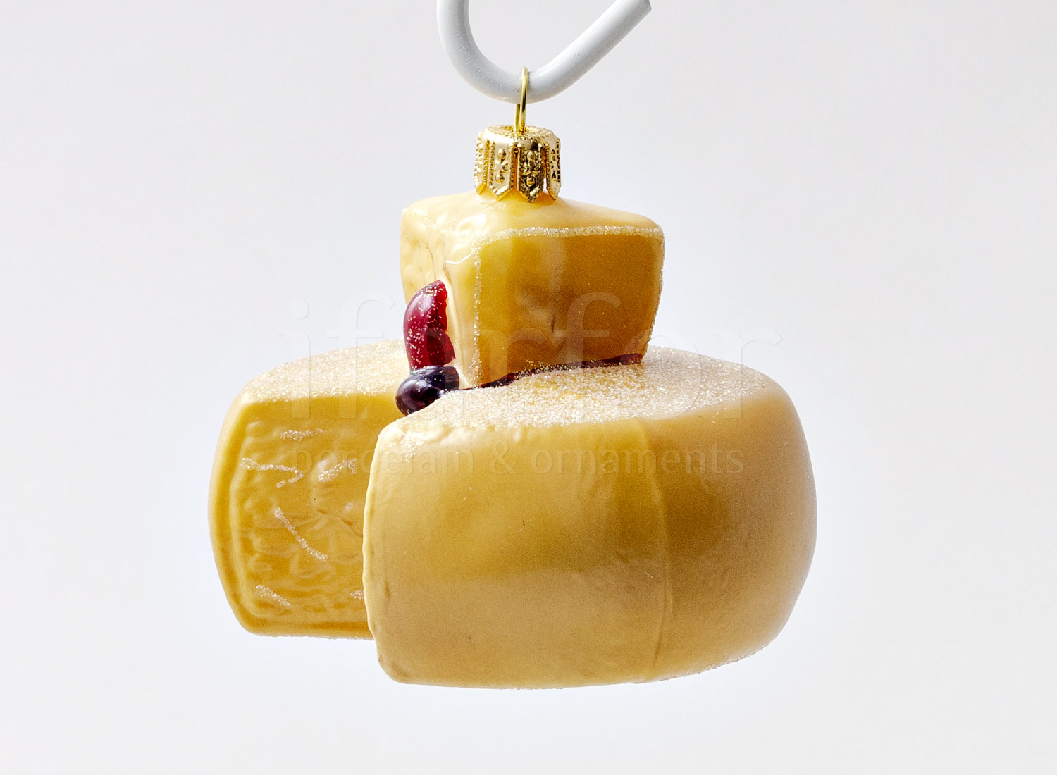 Елочная игрушка «Сыр Parmigiano»