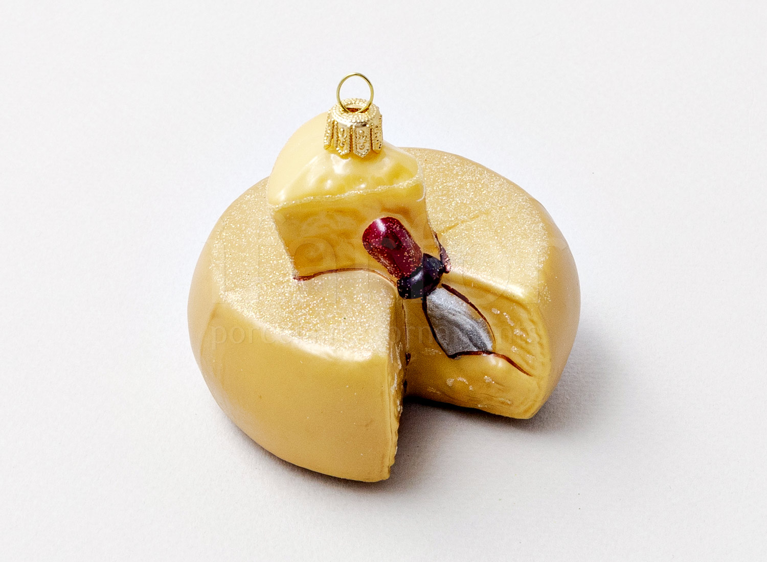 Елочная игрушка «Сыр Parmigiano»