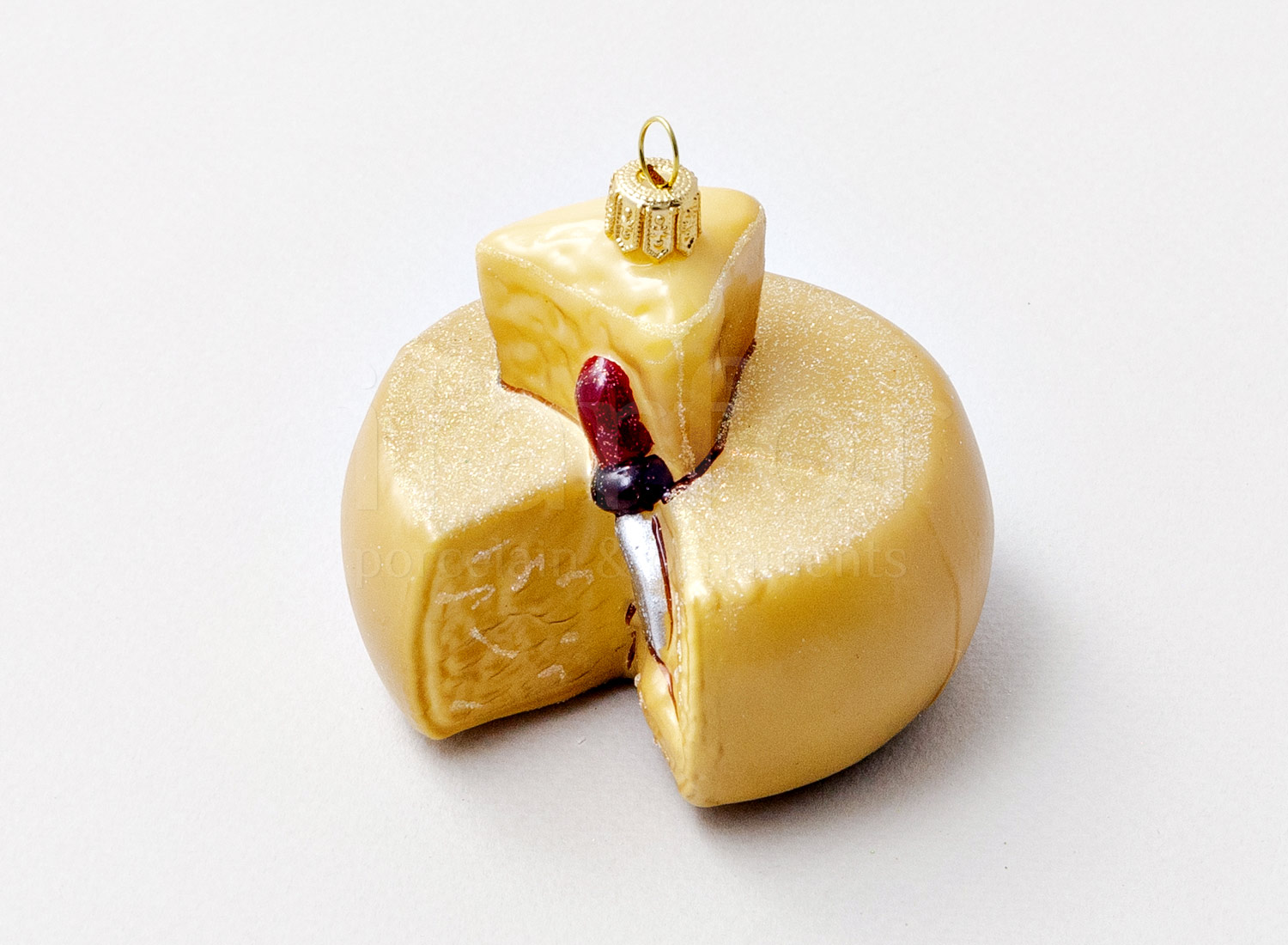 Елочная игрушка «Сыр Parmigiano»