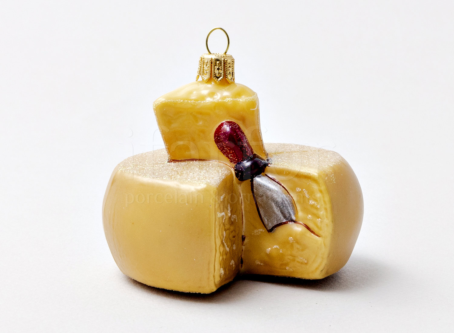Елочная игрушка «Сыр Parmigiano»