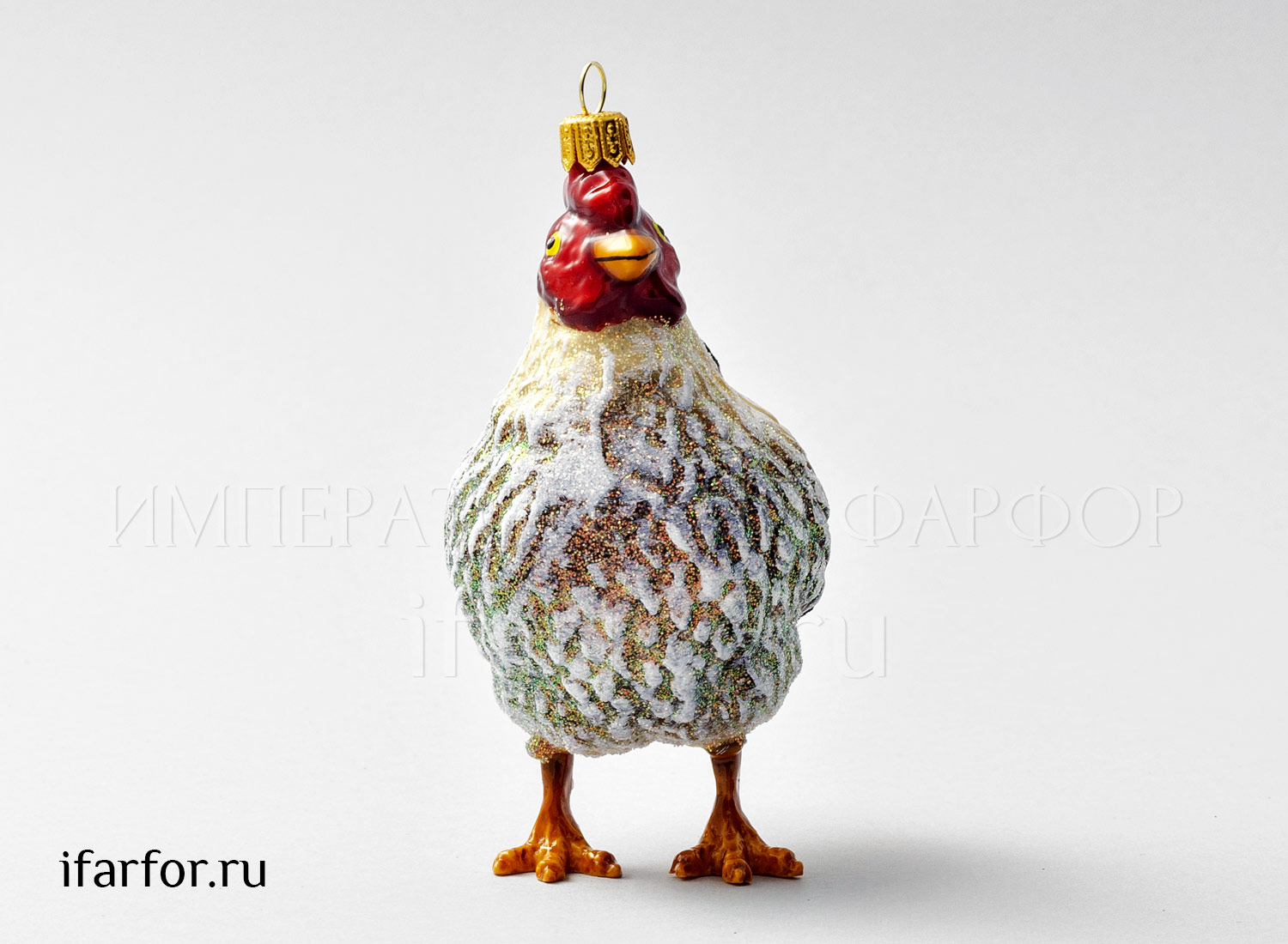 Елочная игрушка «Курочка»