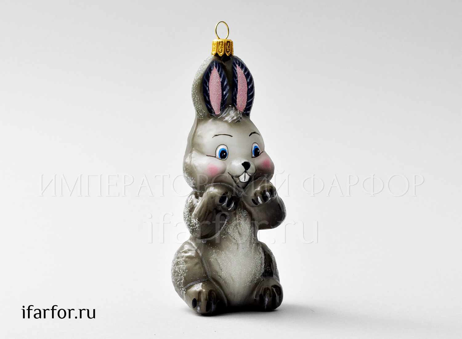 Елочная игрушка «Заяц»