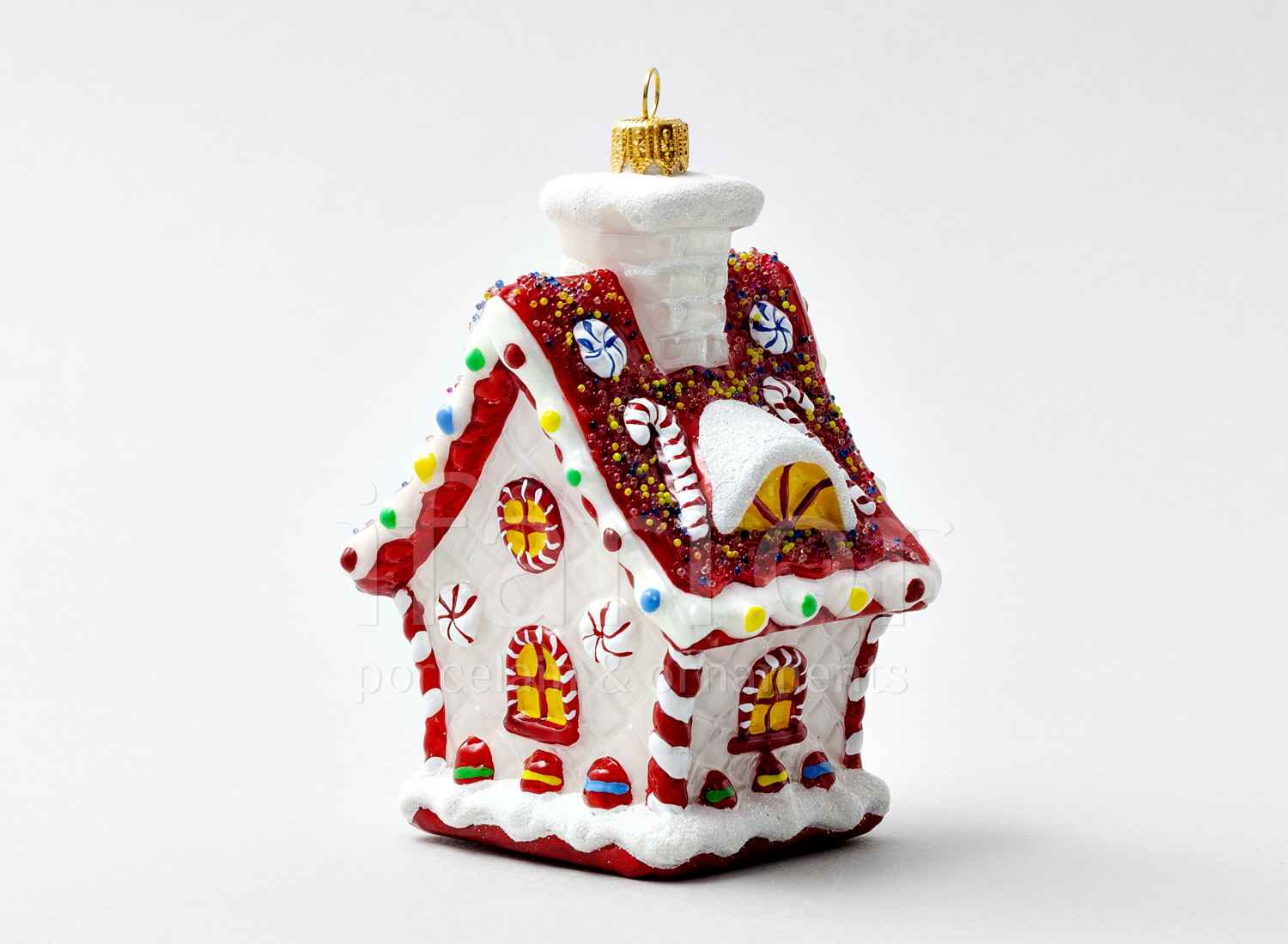 Елочная игрушка «Пряничный домик»