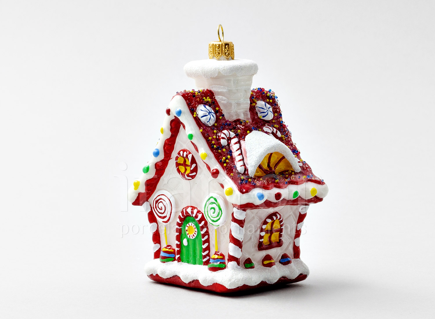 Елочная игрушка «Пряничный домик»