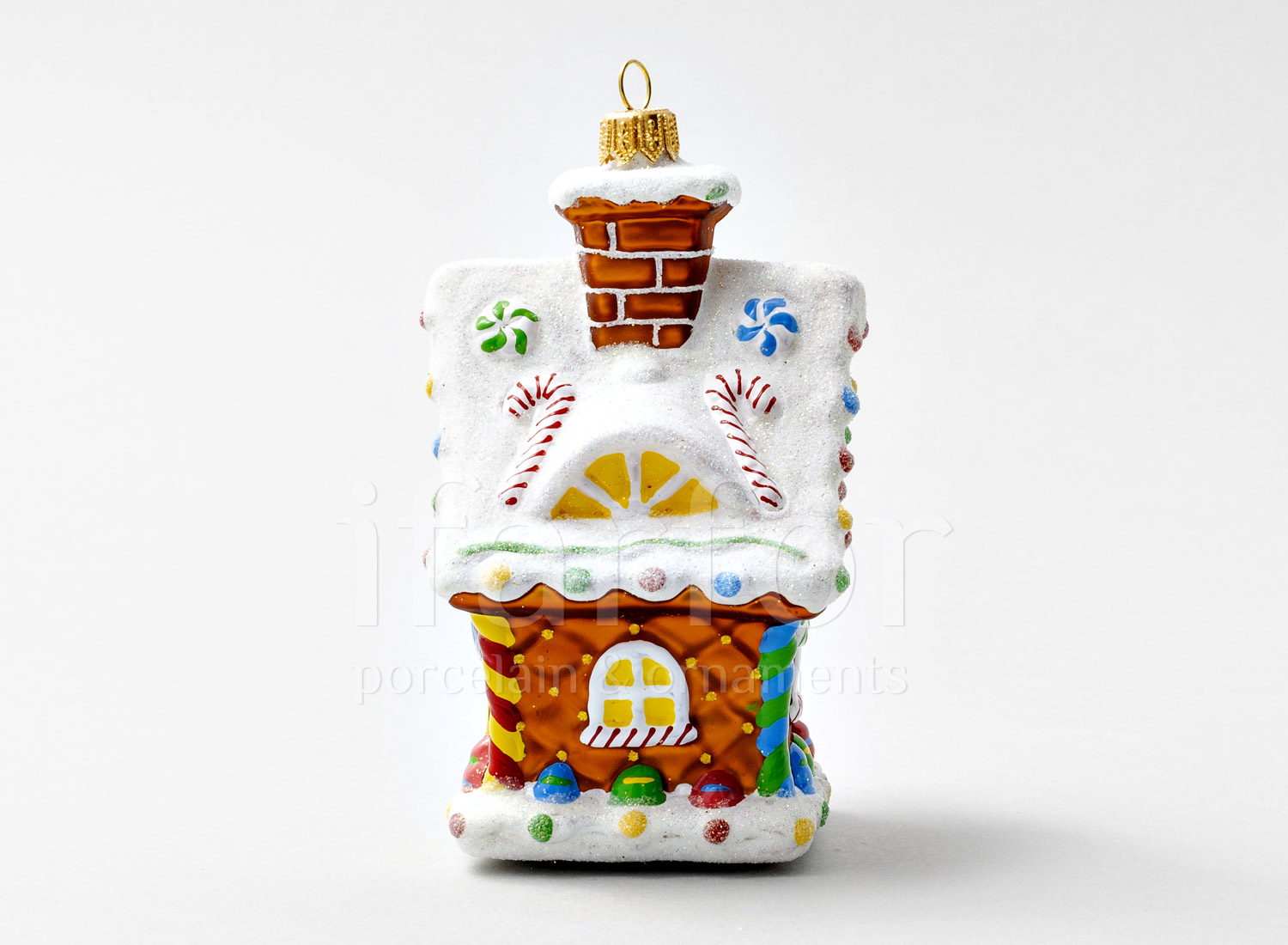 Елочная игрушка «Пряничный домик»