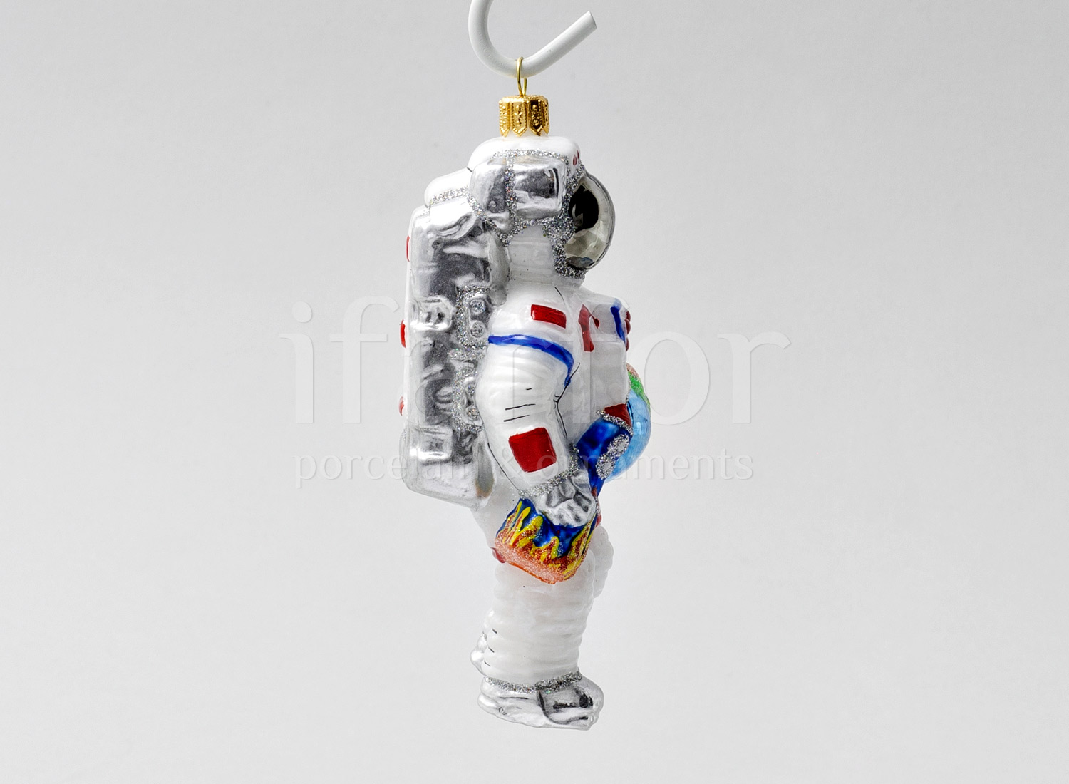 Елочная игрушка «Космонавт Major Tom»