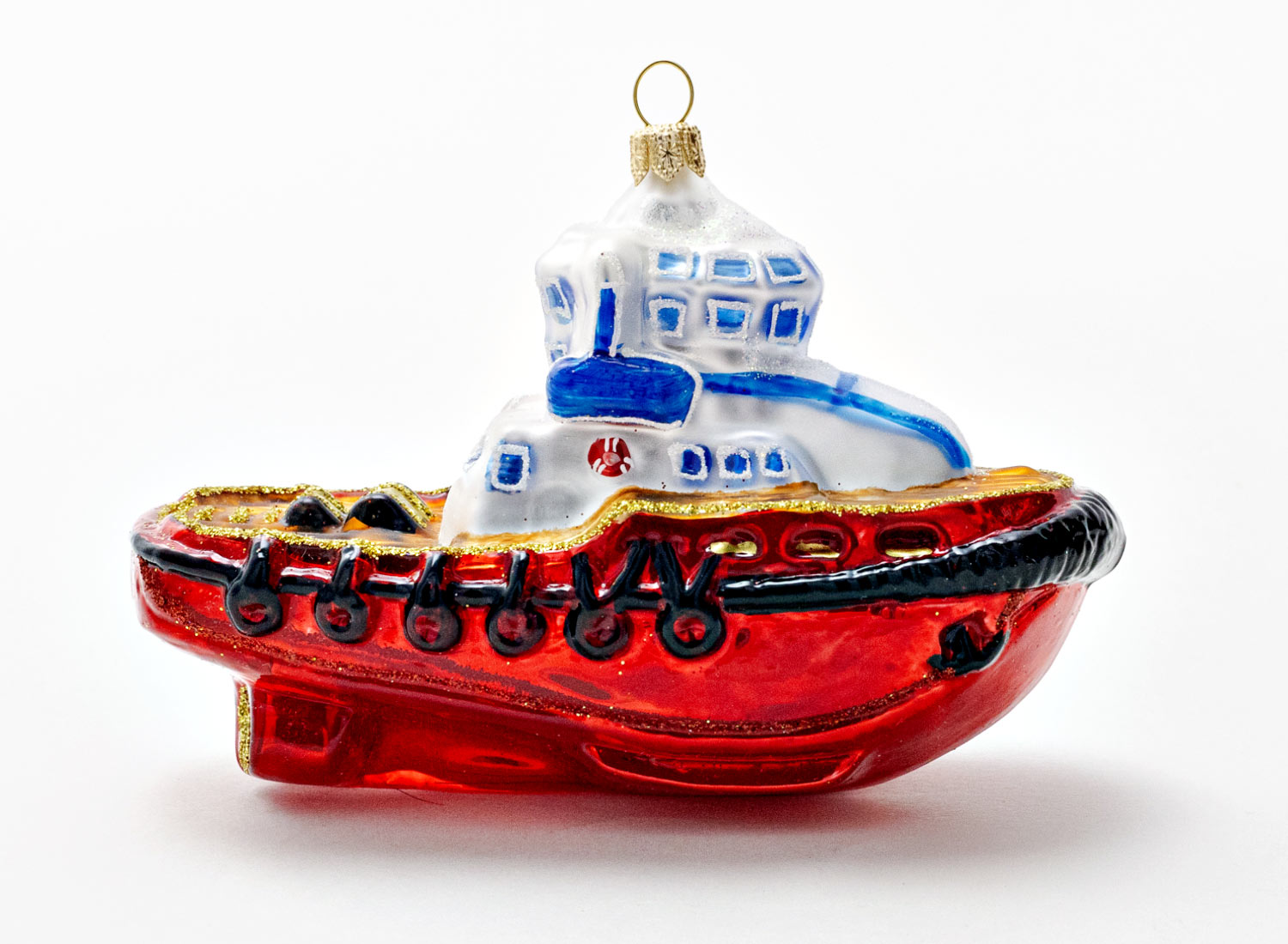 Елочная игрушка «Буксир»