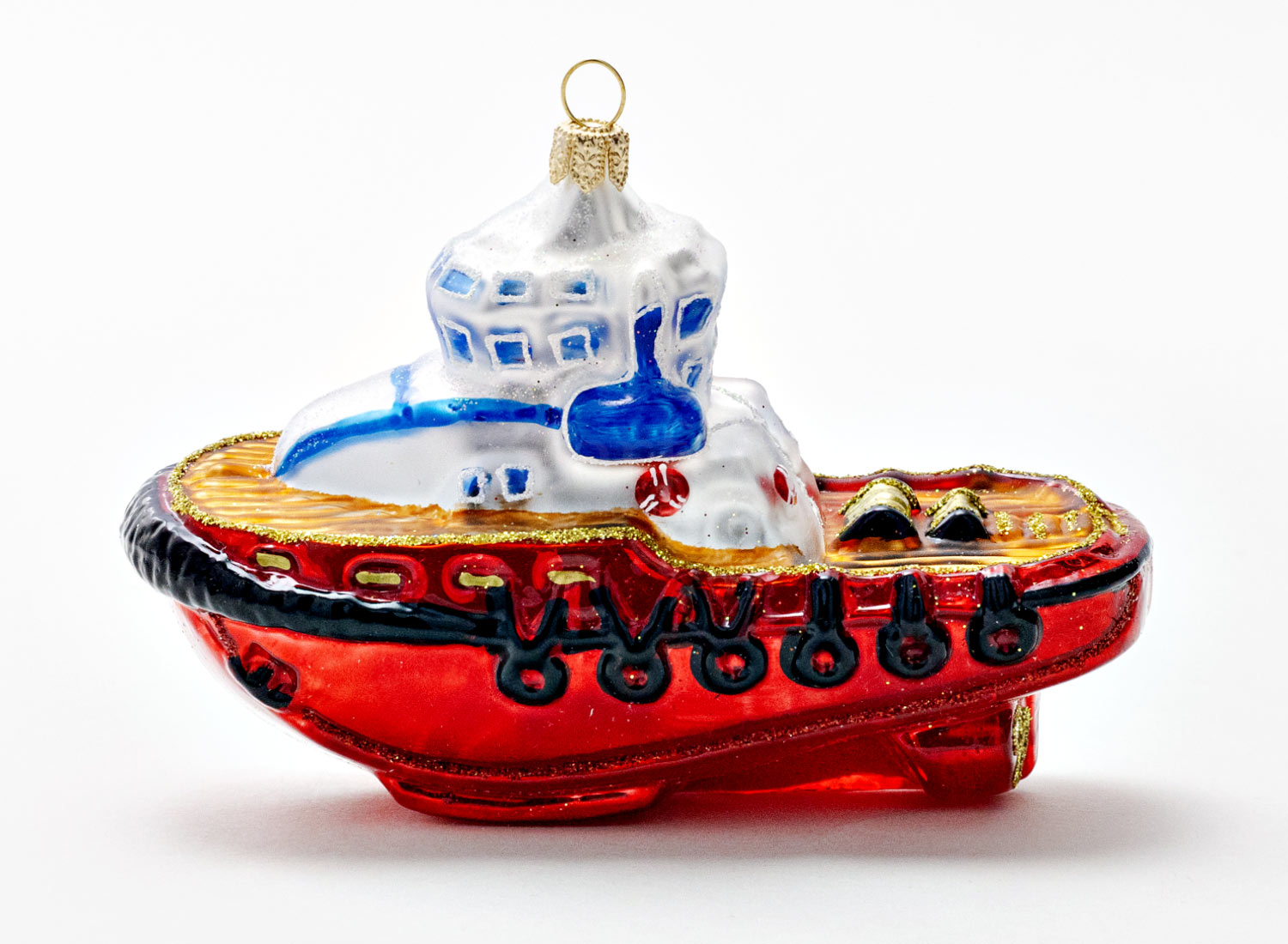 Елочная игрушка «Буксир»
