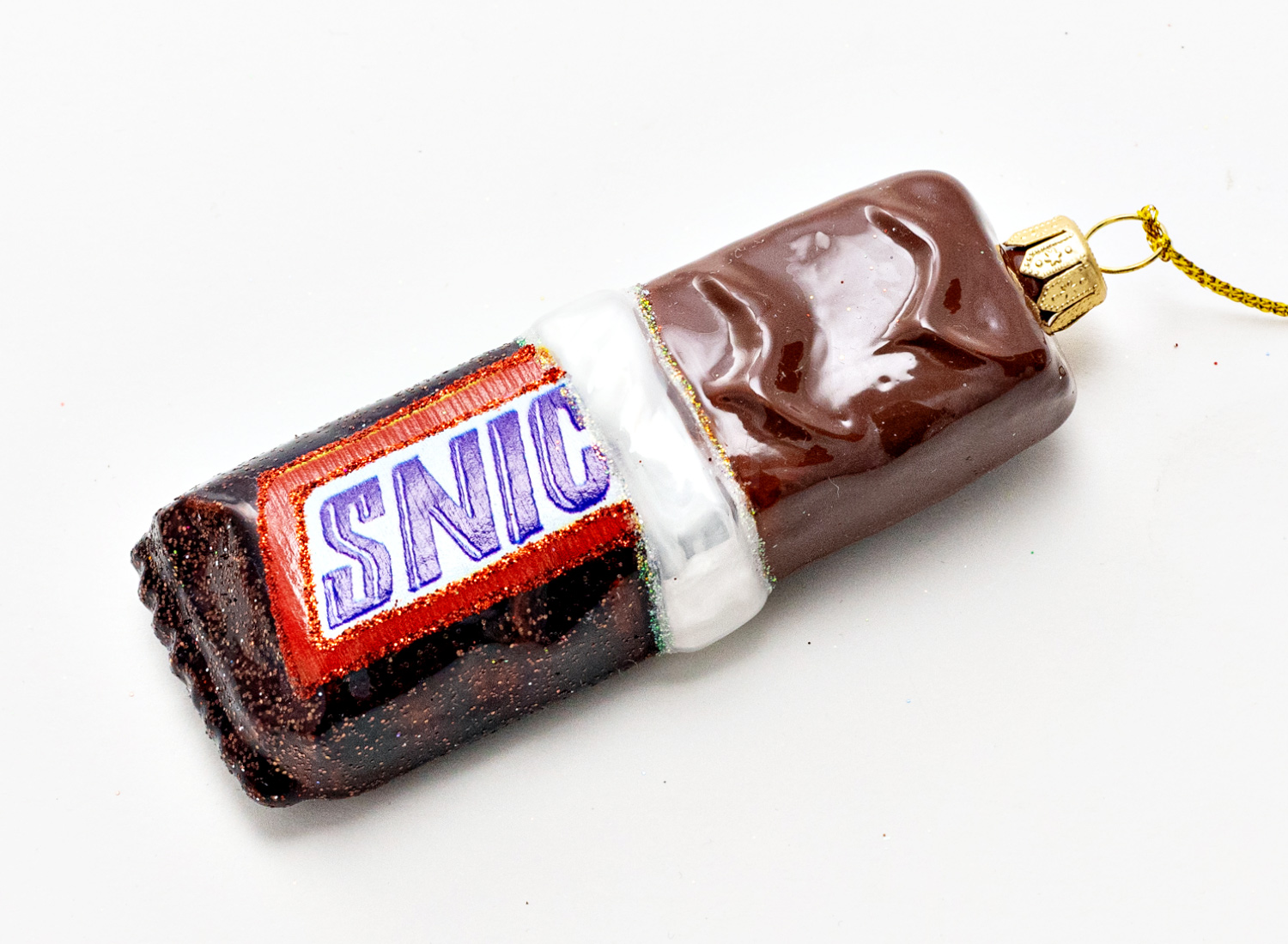 Елочная игрушка «Шоколадный батончик Snickers»
