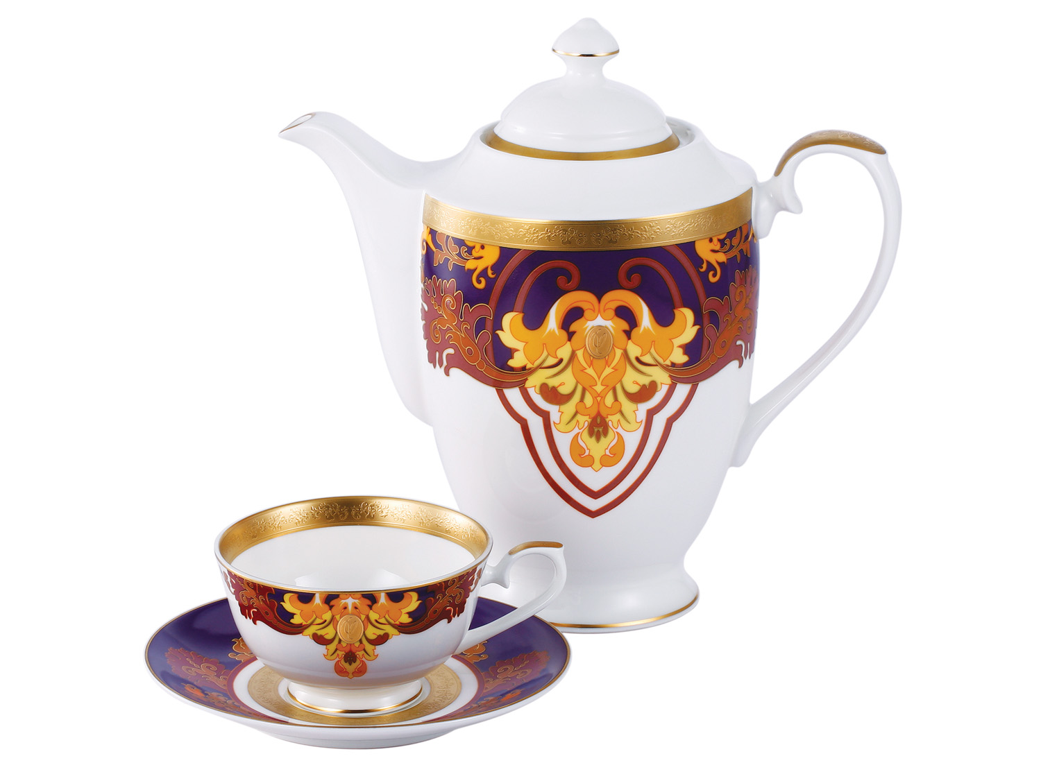 Сервиз чайный «Барокко оригинальный» 6/17