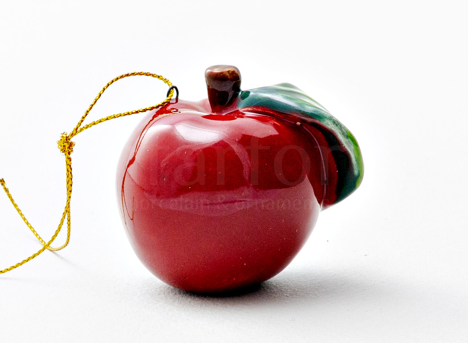 Елочная игрушка «Яблоко»