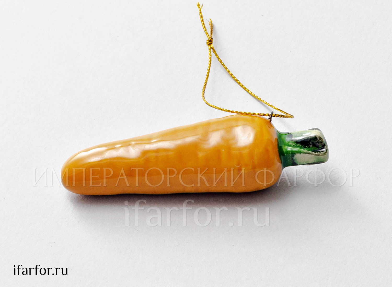 Елочная игрушка «Морковь мини»