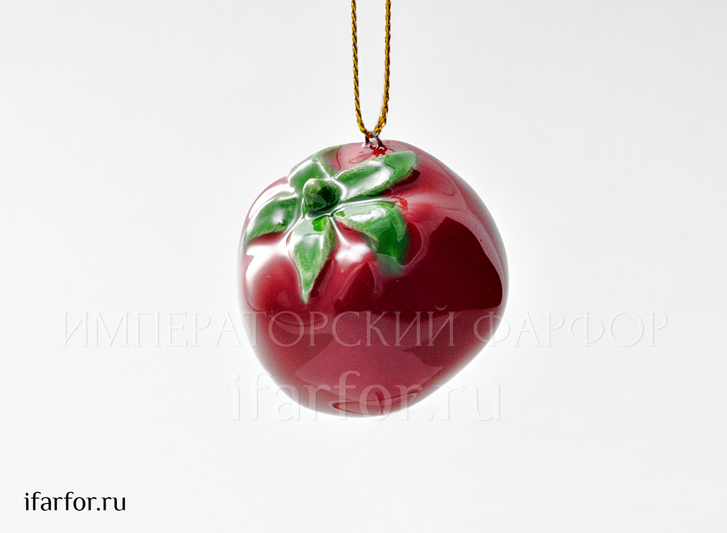 Елочная игрушка «Помидор мини»