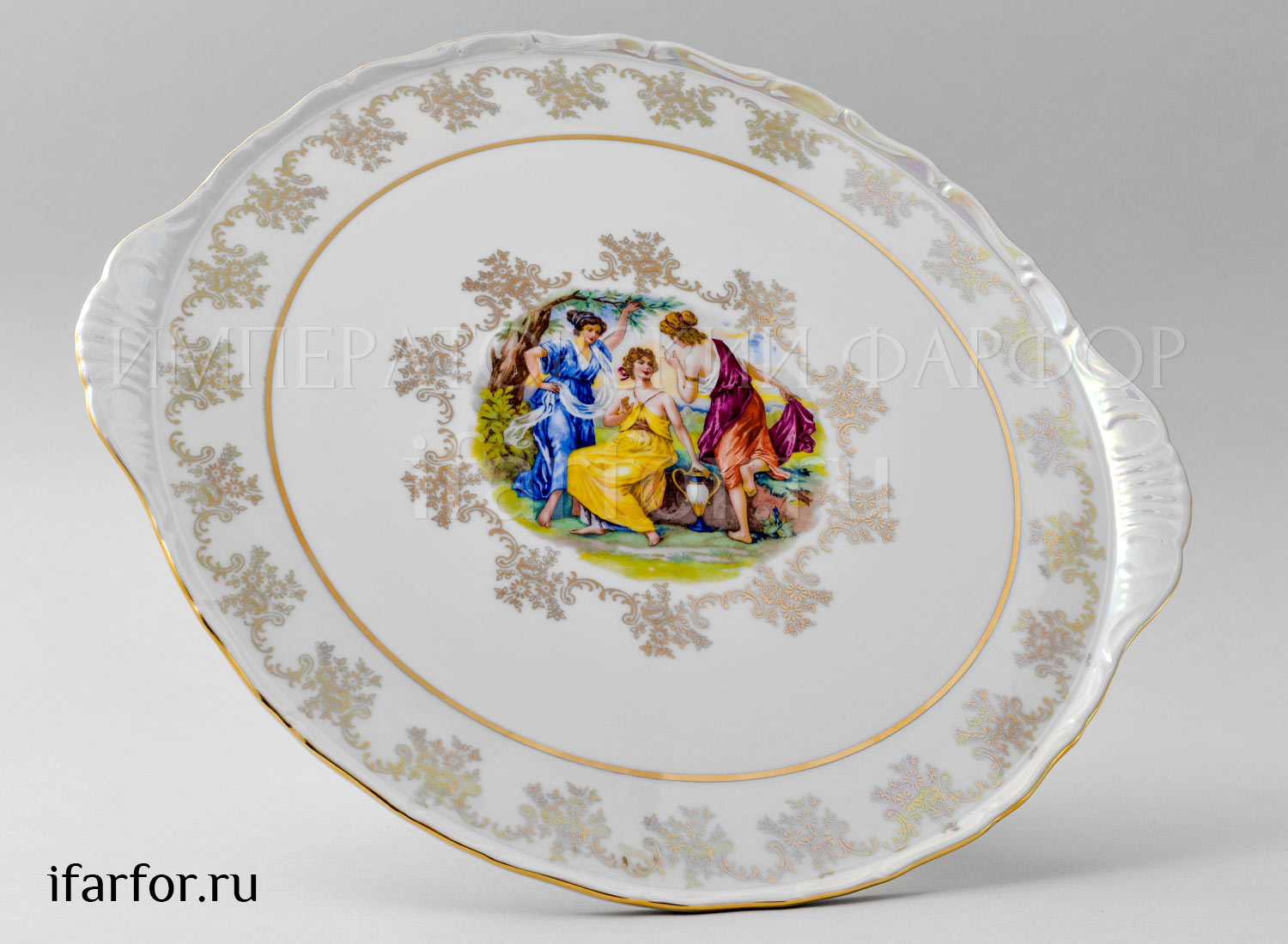 Блюдо для торта «Мадонна Перламутр»