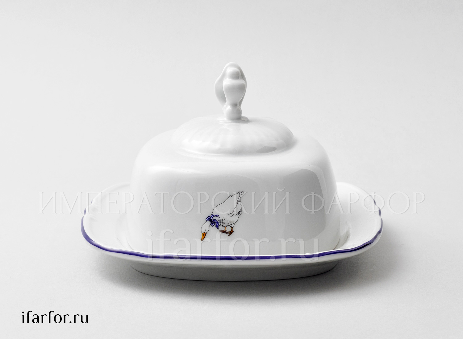 Масленка и крышка «Констанция Гуси»
