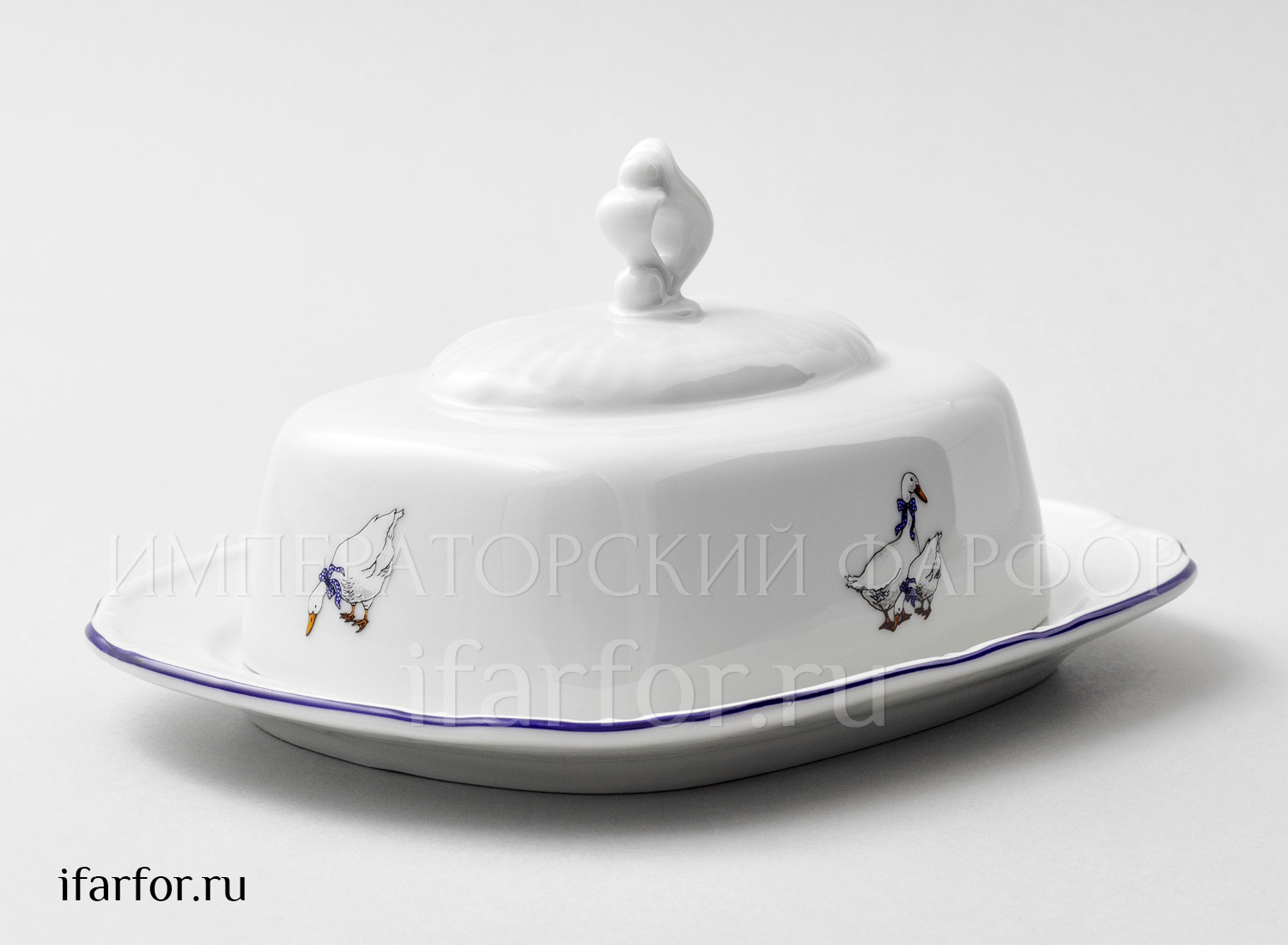 Масленка и крышка «Констанция Гуси»
