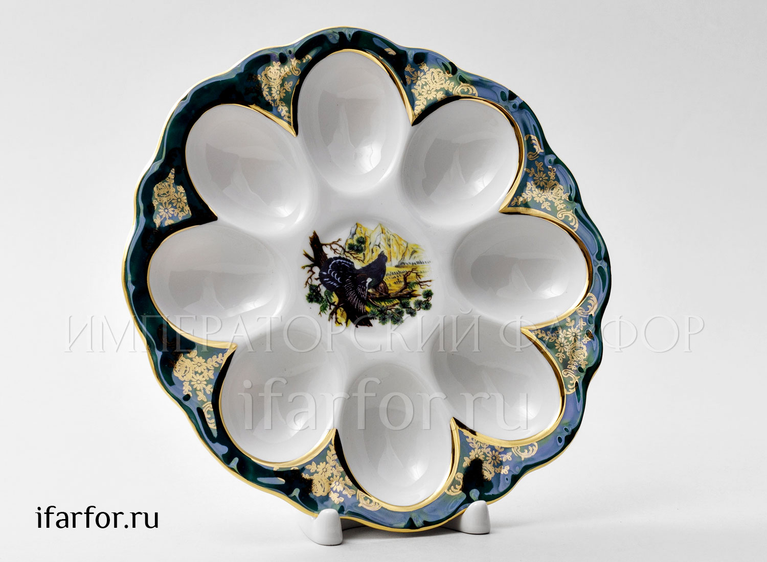 Поднос для яиц «Охота Зеленая»