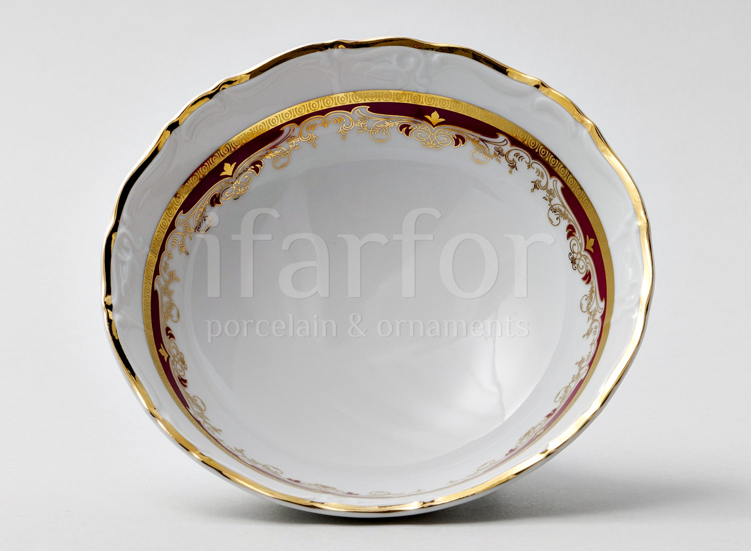 Салатник «Красная лилия»