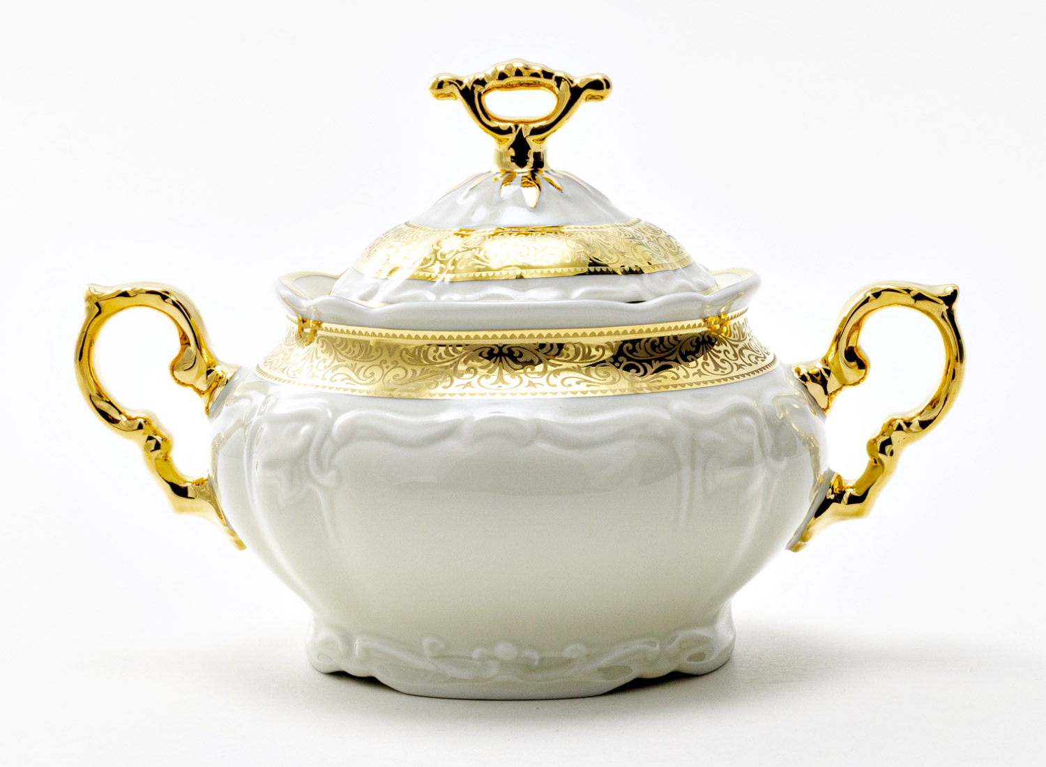 Сахарница «Золотая лента Ivory»