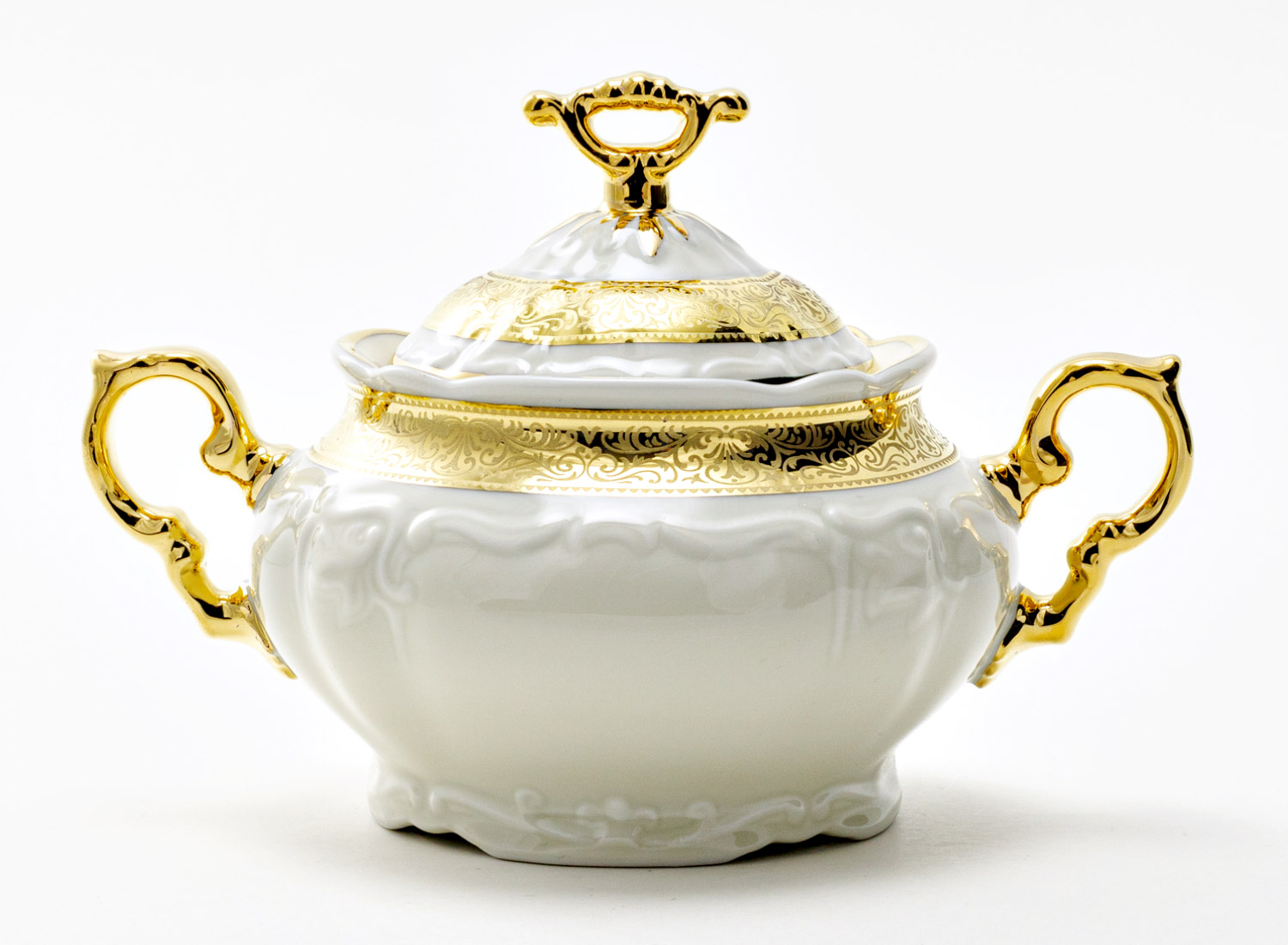 Сахарница «Золотая лента Ivory»