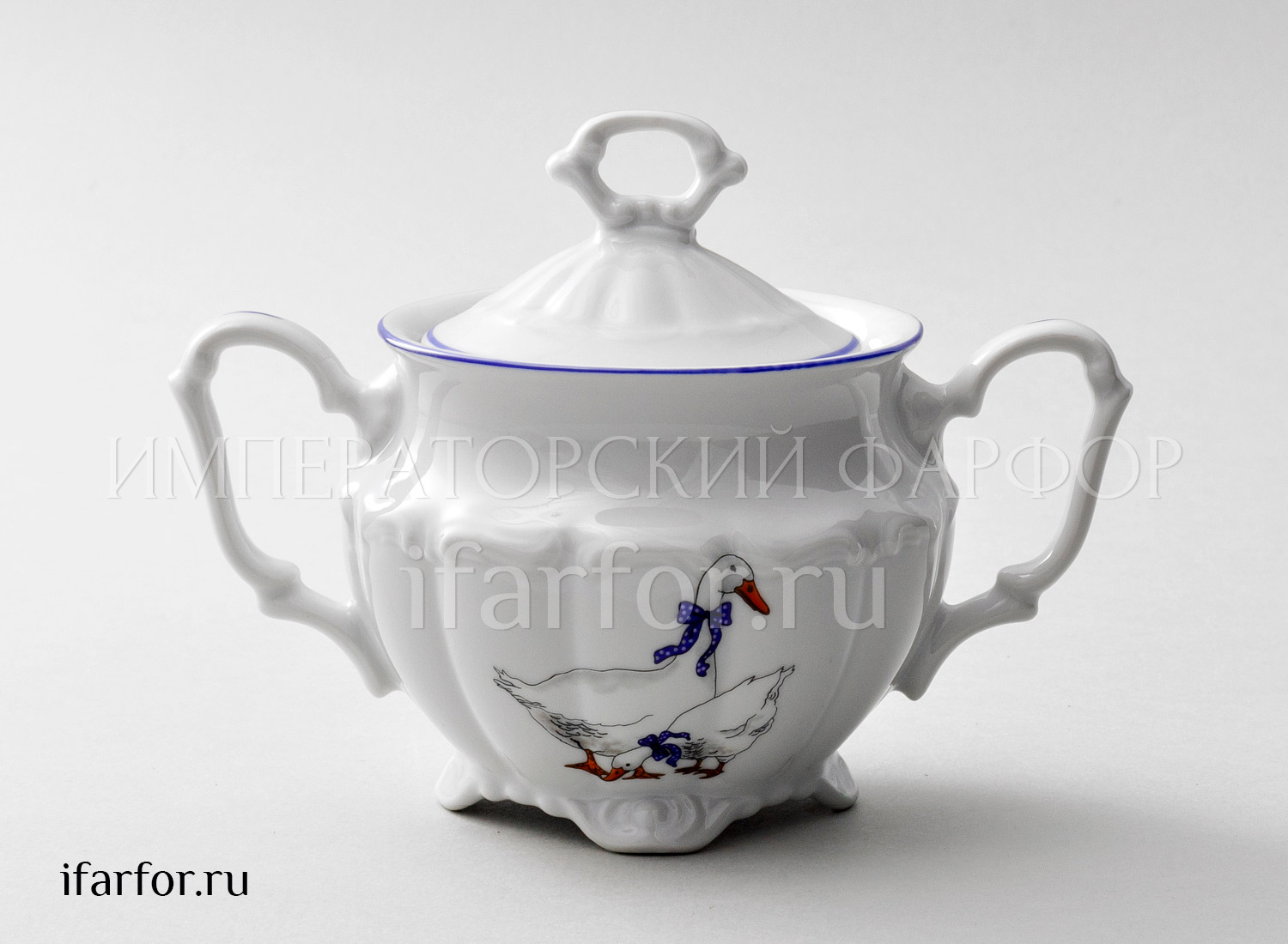 Сахарница «Гуси»