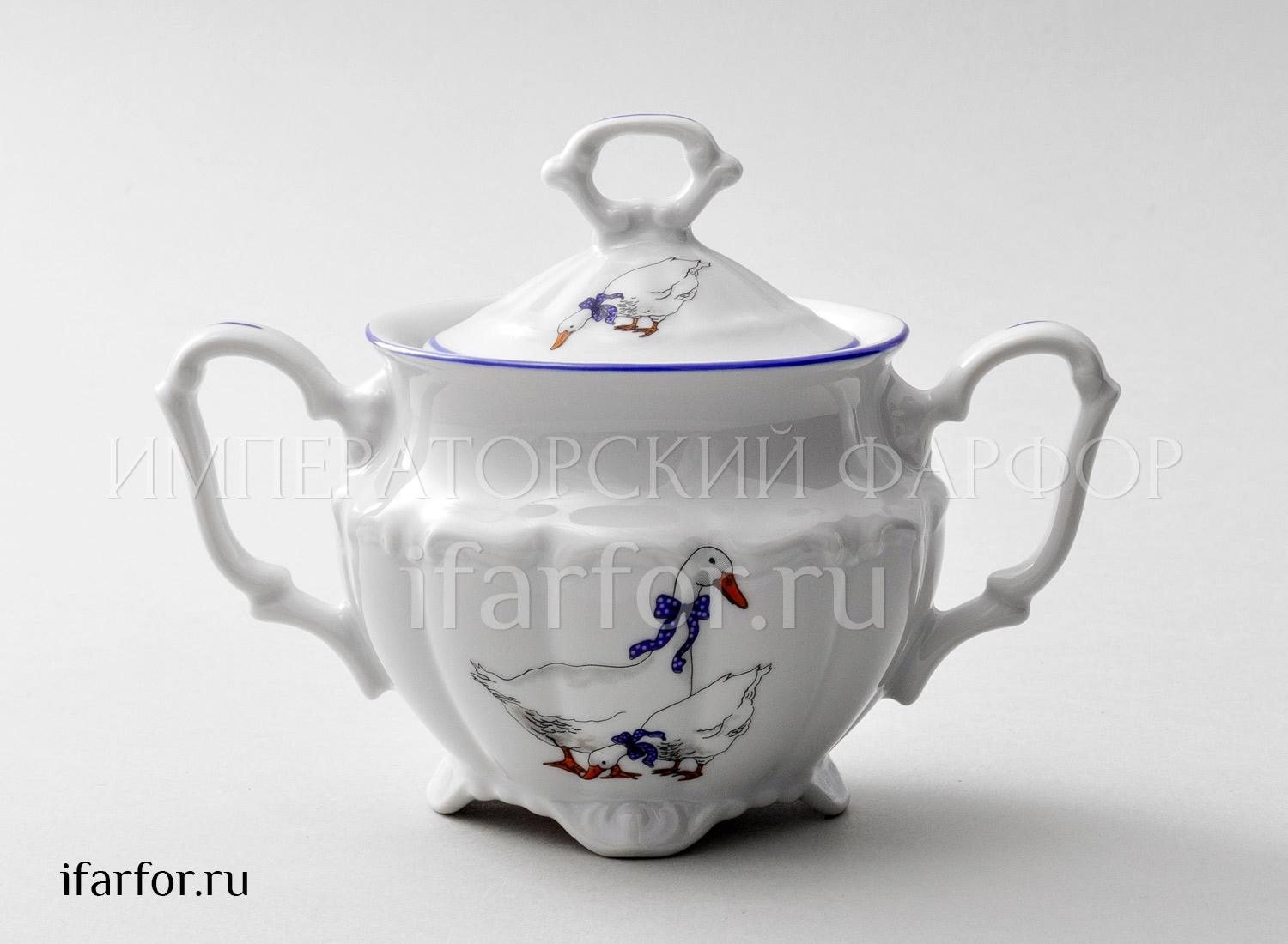 Сахарница «Гуси»