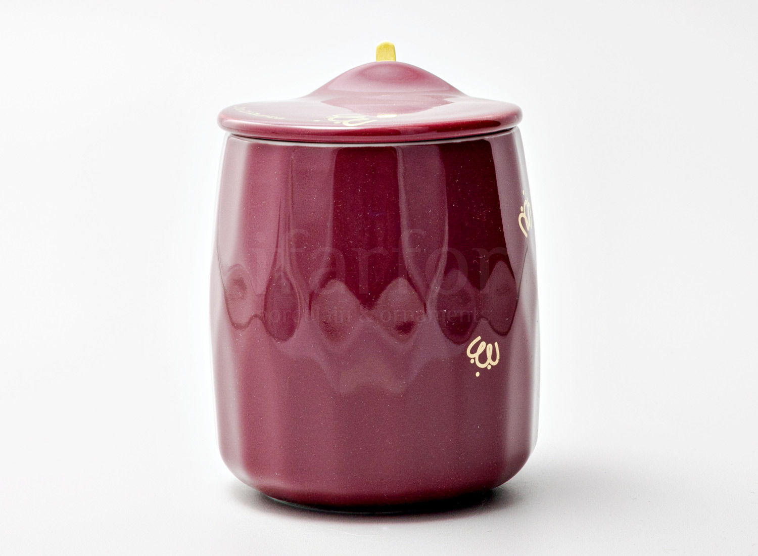 Кружка с крышкой и ложкой второй сорт «NOBLE» 1/3